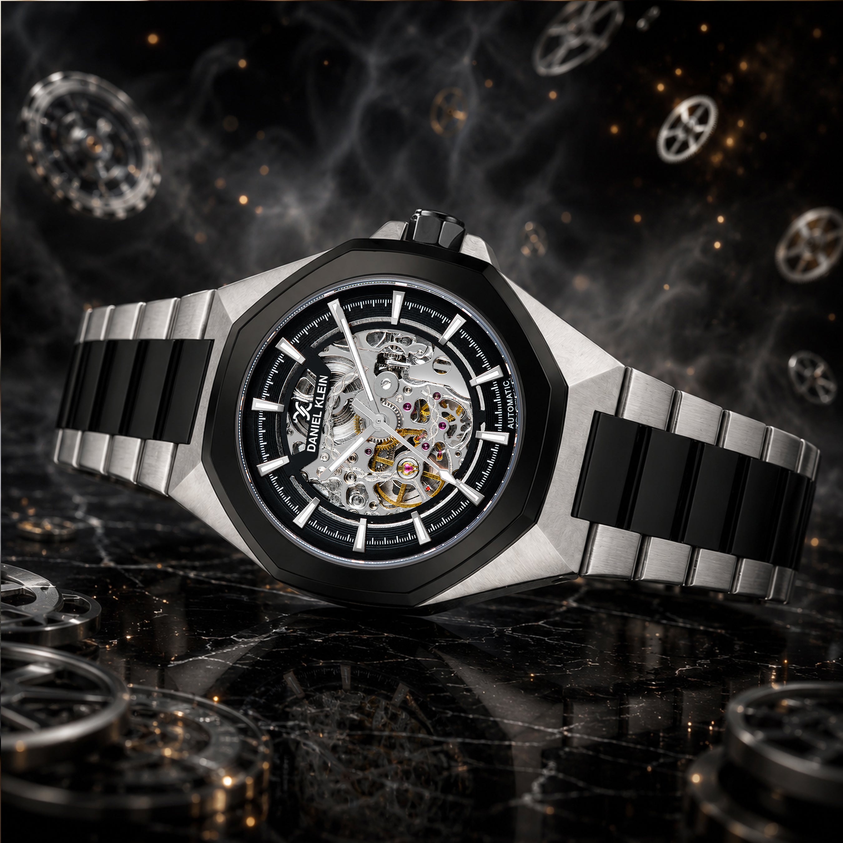 Men’s Luxury Skeleton Dial Automatic Watch | Premium Designer Wrist Watch for Men