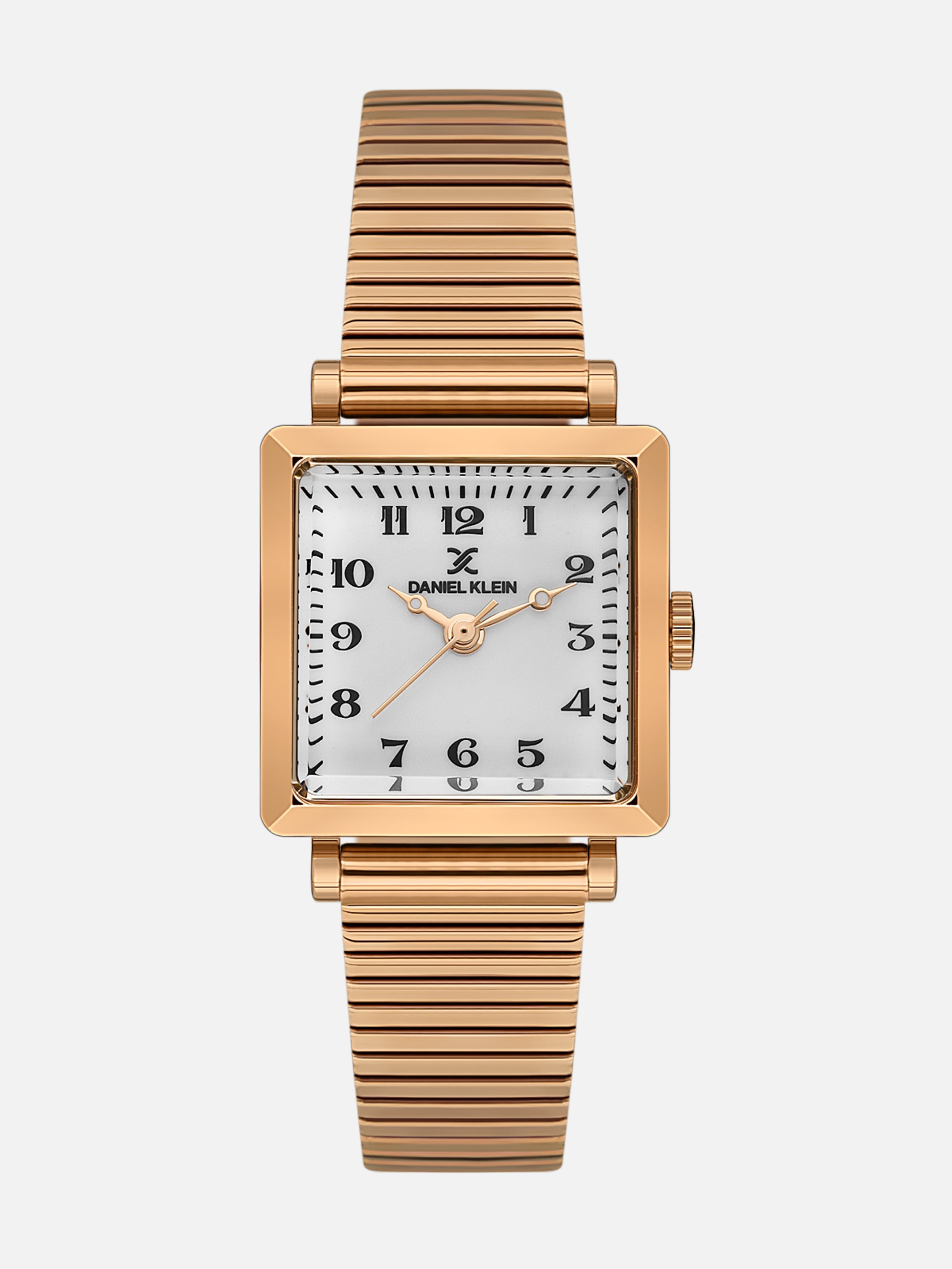 Daniel Klein Analog White Round Dial Pink Rose Gold Case Pink Rose Gold Strap Quartz Water-Resistant Wrist Watch for Women Girls, Ladies DK.1.14179-3