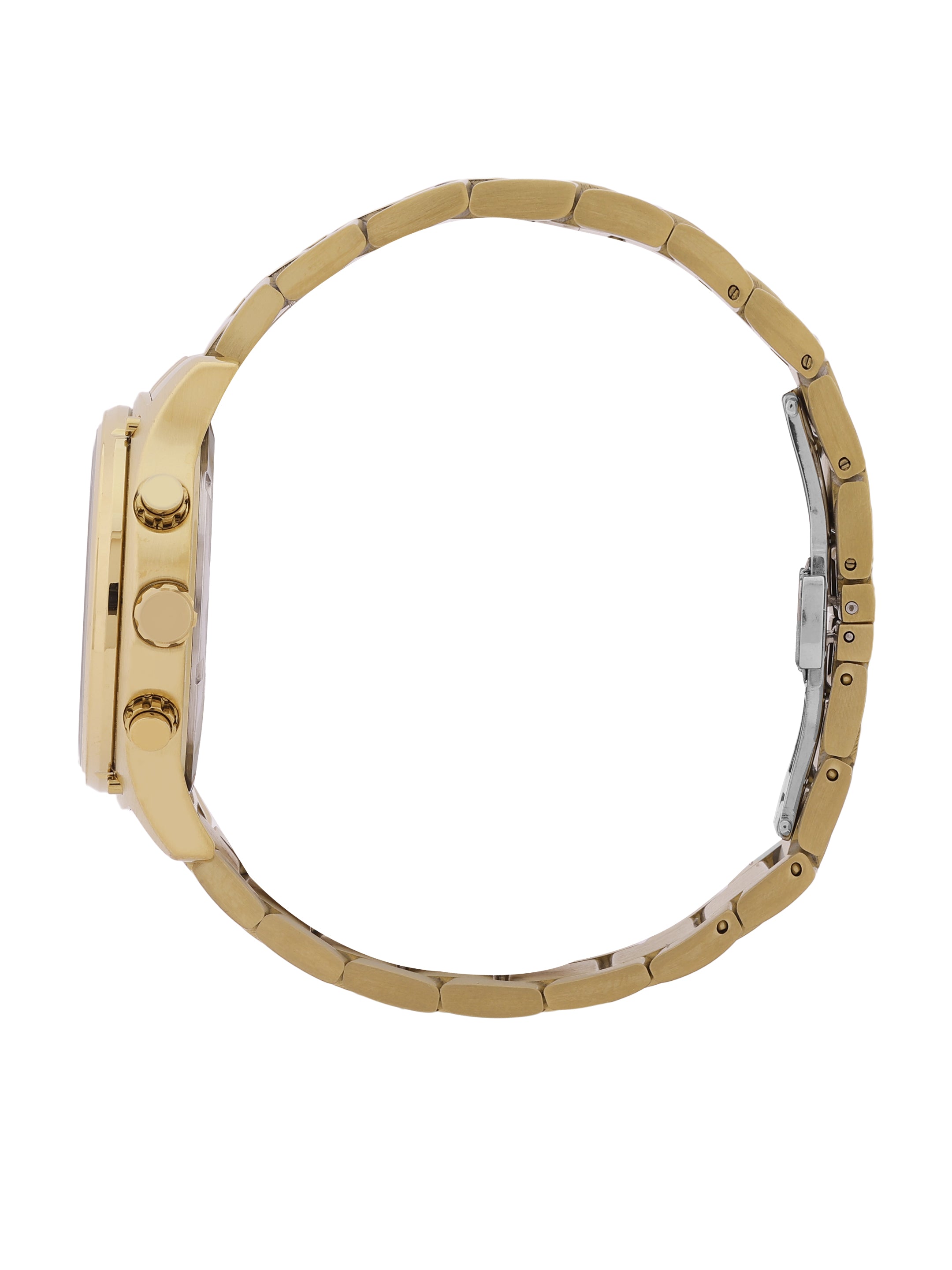 Daniel Klein Men’s Gun Black Dial Stainless Steel Watch DK.1.14057-4