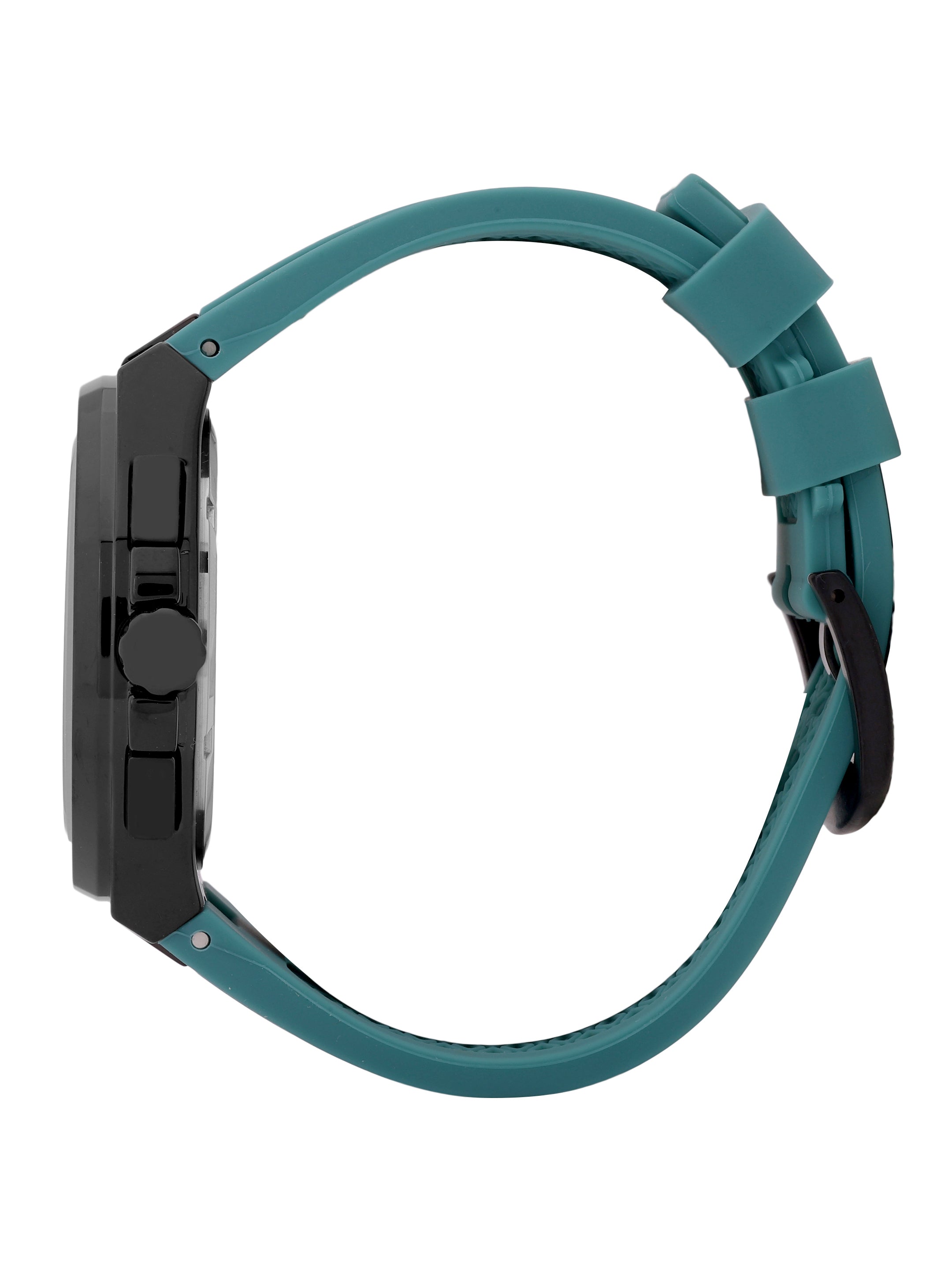 Daniel Klein Men’s Green Dial Silicone Watch DK.1.14092-5