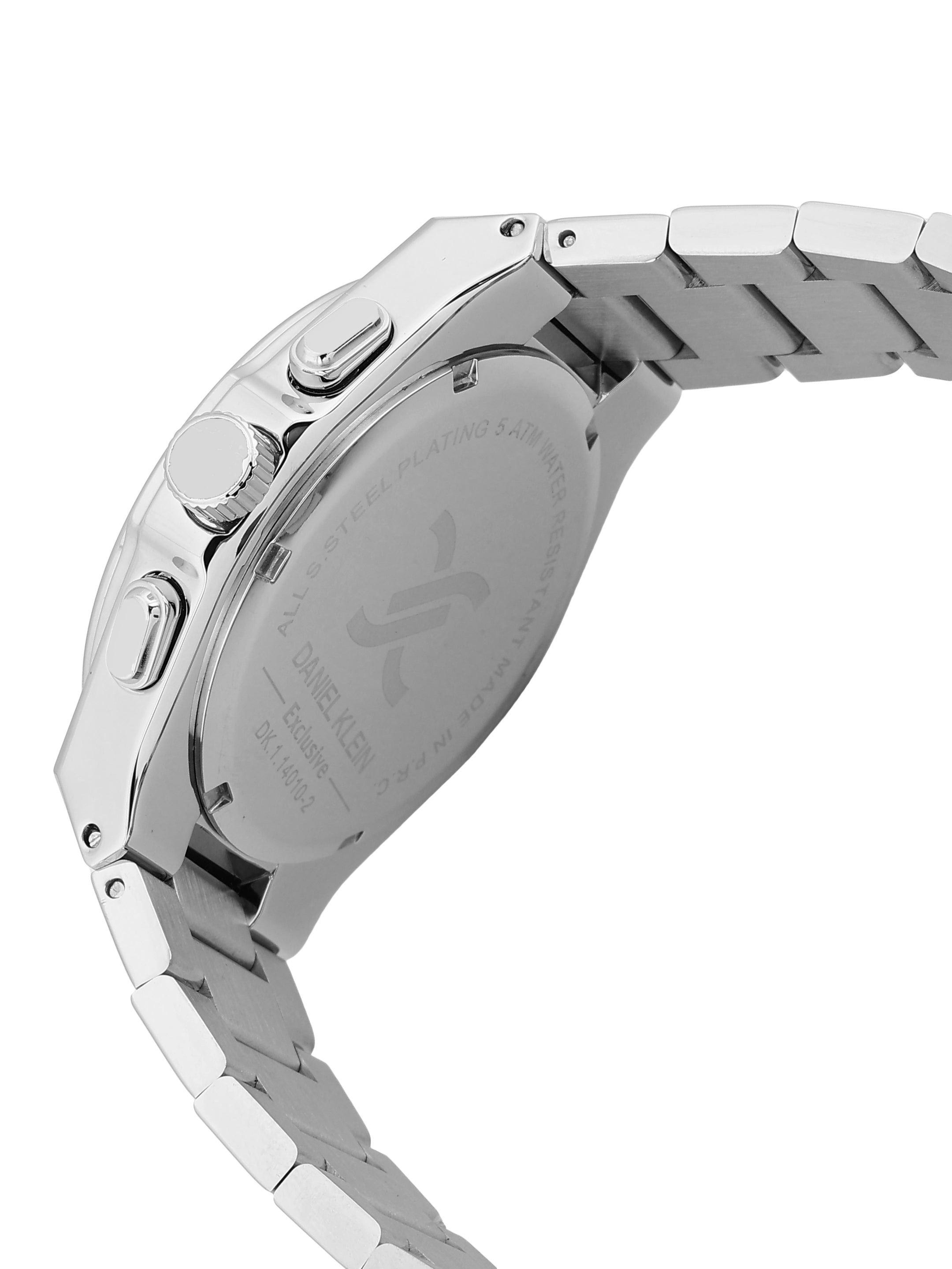 Daniel Klein Exclusive Unisex Dial & Stainless Steel Analogue Watch DK.1.14010-1