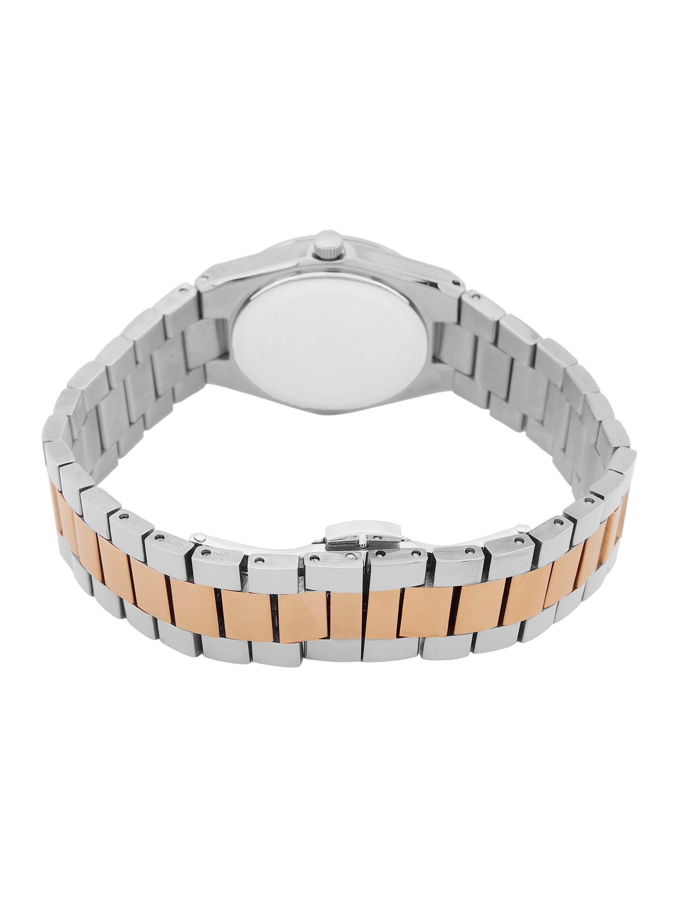 Daniel Klein Women Dial & Stainless Steel Bracelet Style Straps Watch DK.1.13949-6