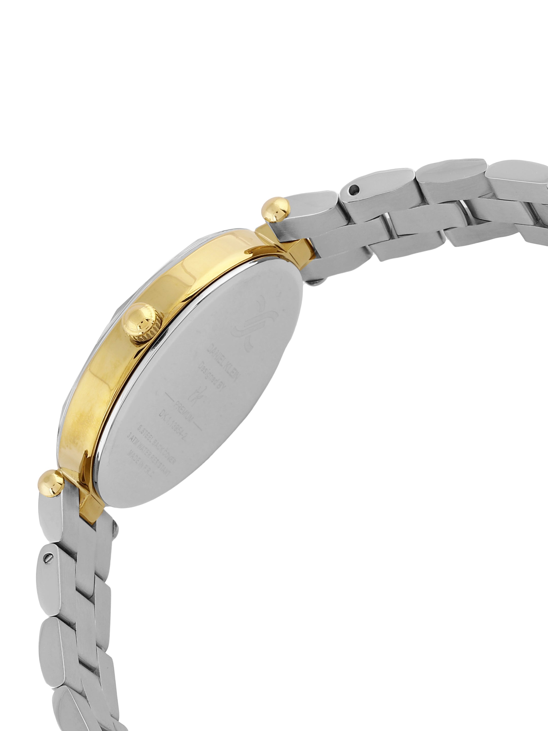 Daniel Klein Women Dial & Stainless Bracelet Style Straps Analogue Watch DK.1.13954-3