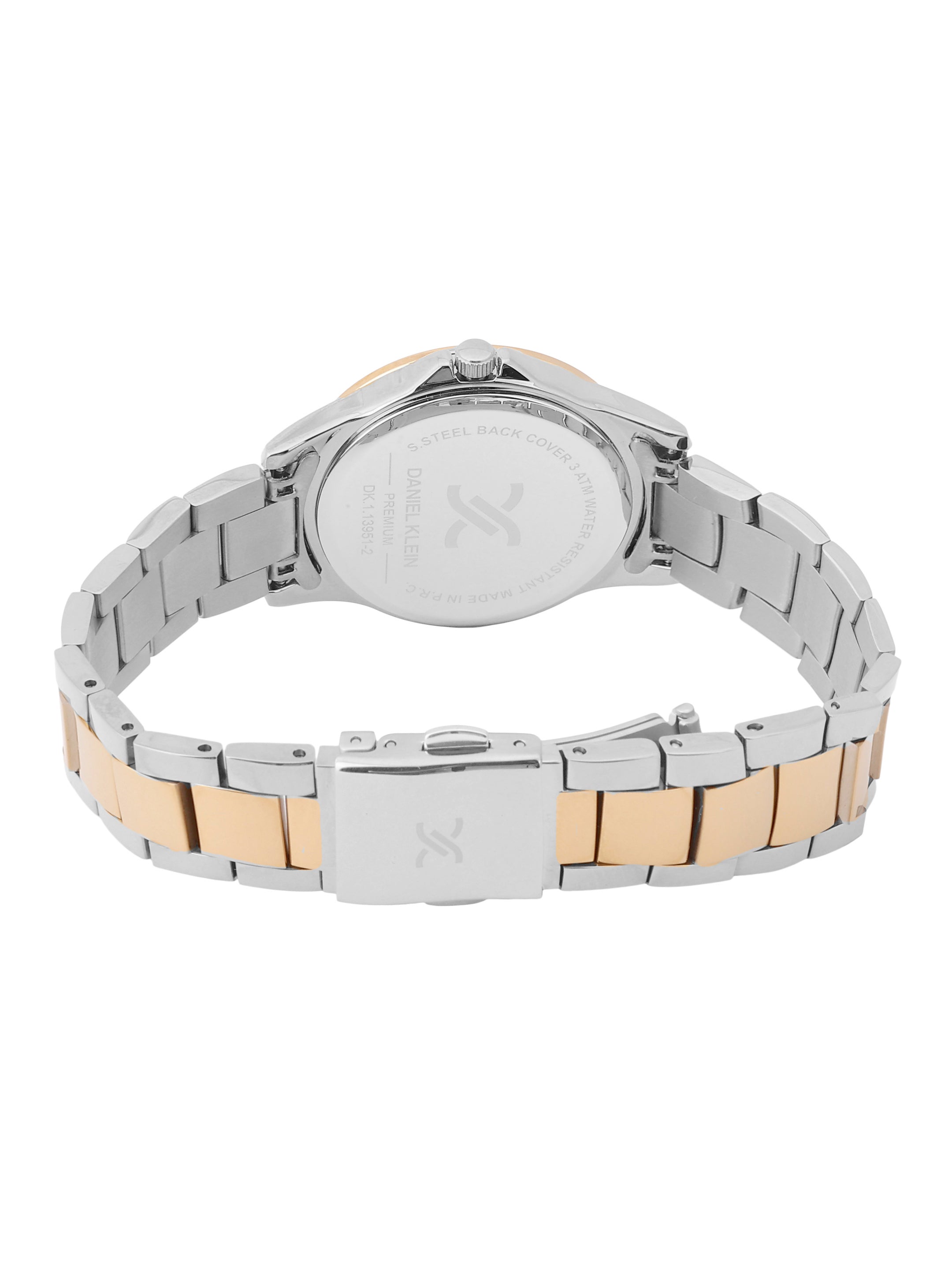 Daniel Klein Women Stainless Steel Bracelet Style Straps Analogue Watch DK.1.13951-6