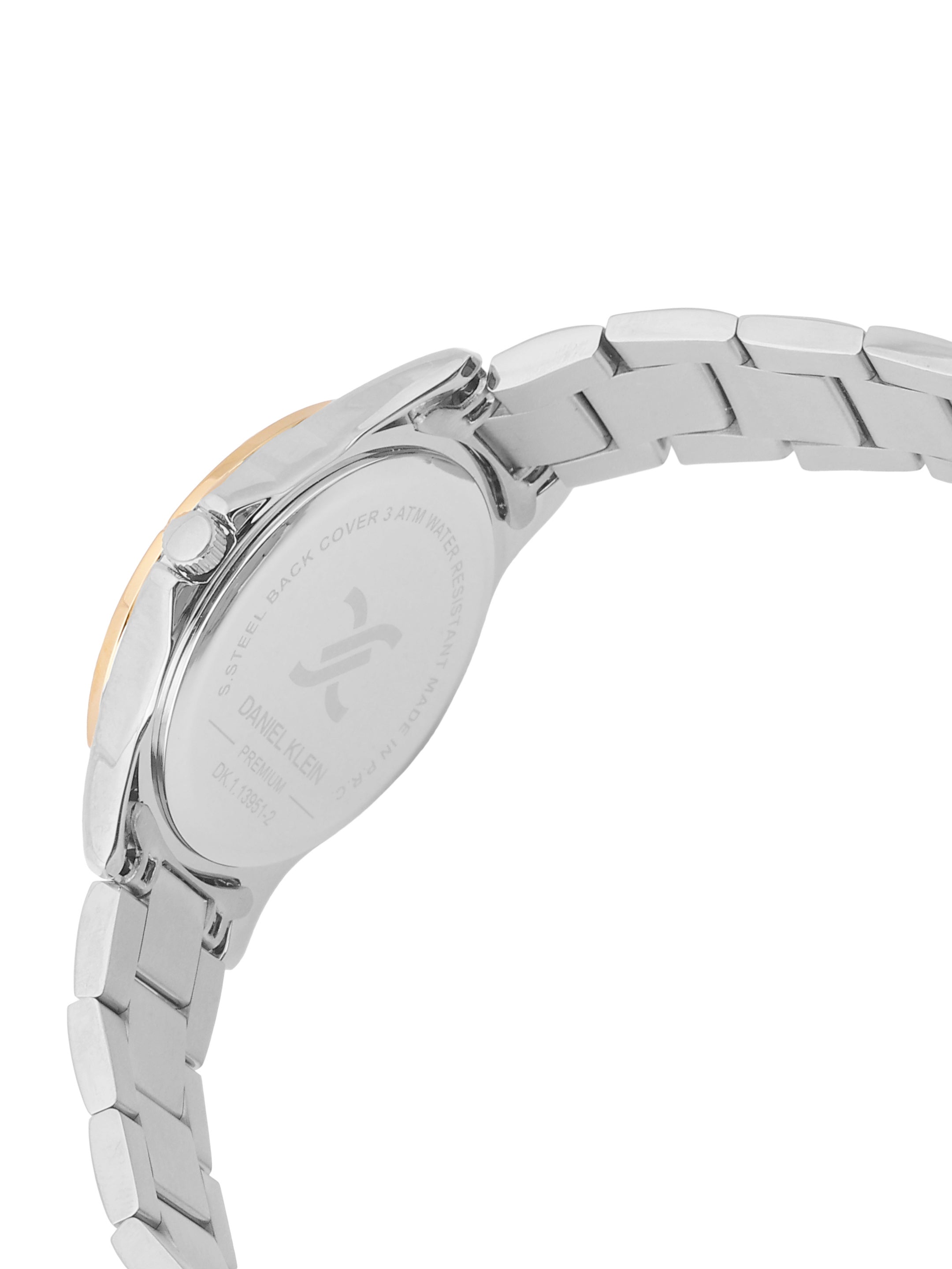 Daniel Klein Women Stainless Steel Bracelet Style Straps Analogue Watch DK.1.13951-6