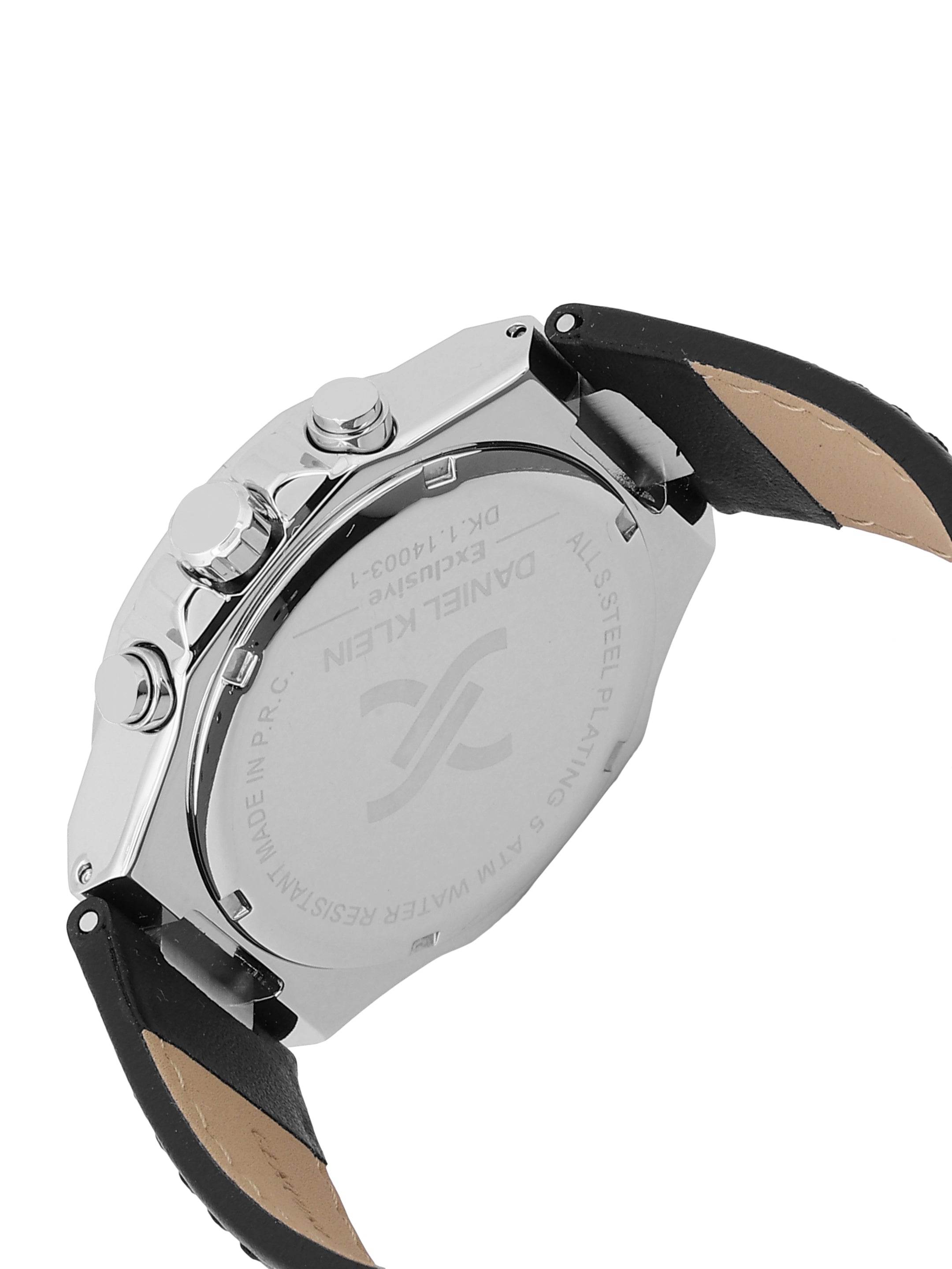 Daniel Klein Exclusive Unisex Dial & Leather Wrap Analogue Watch DK.1.14003-1