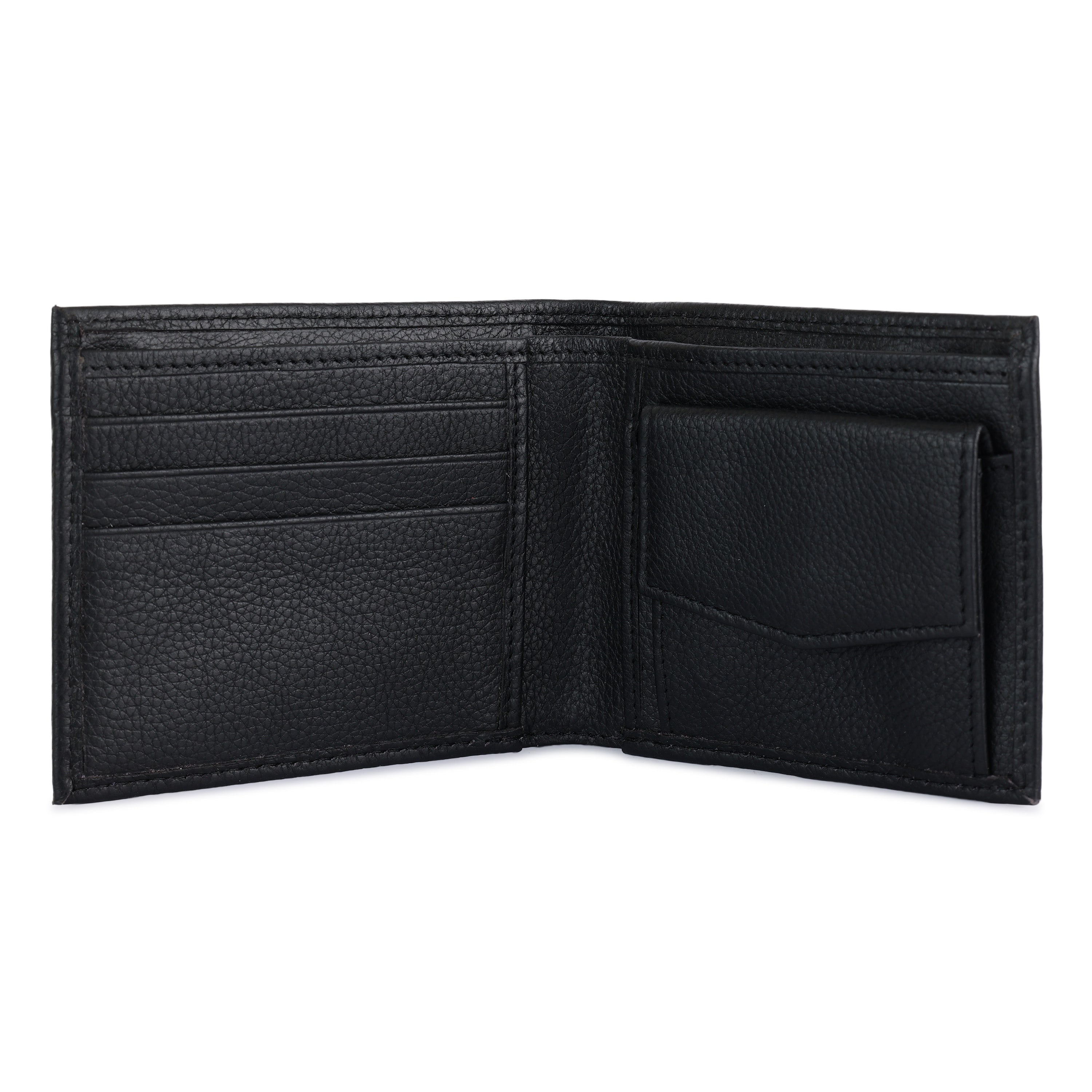 "Daniel Klein Men’s Signature Wallet – Classic Textured Black Edition "