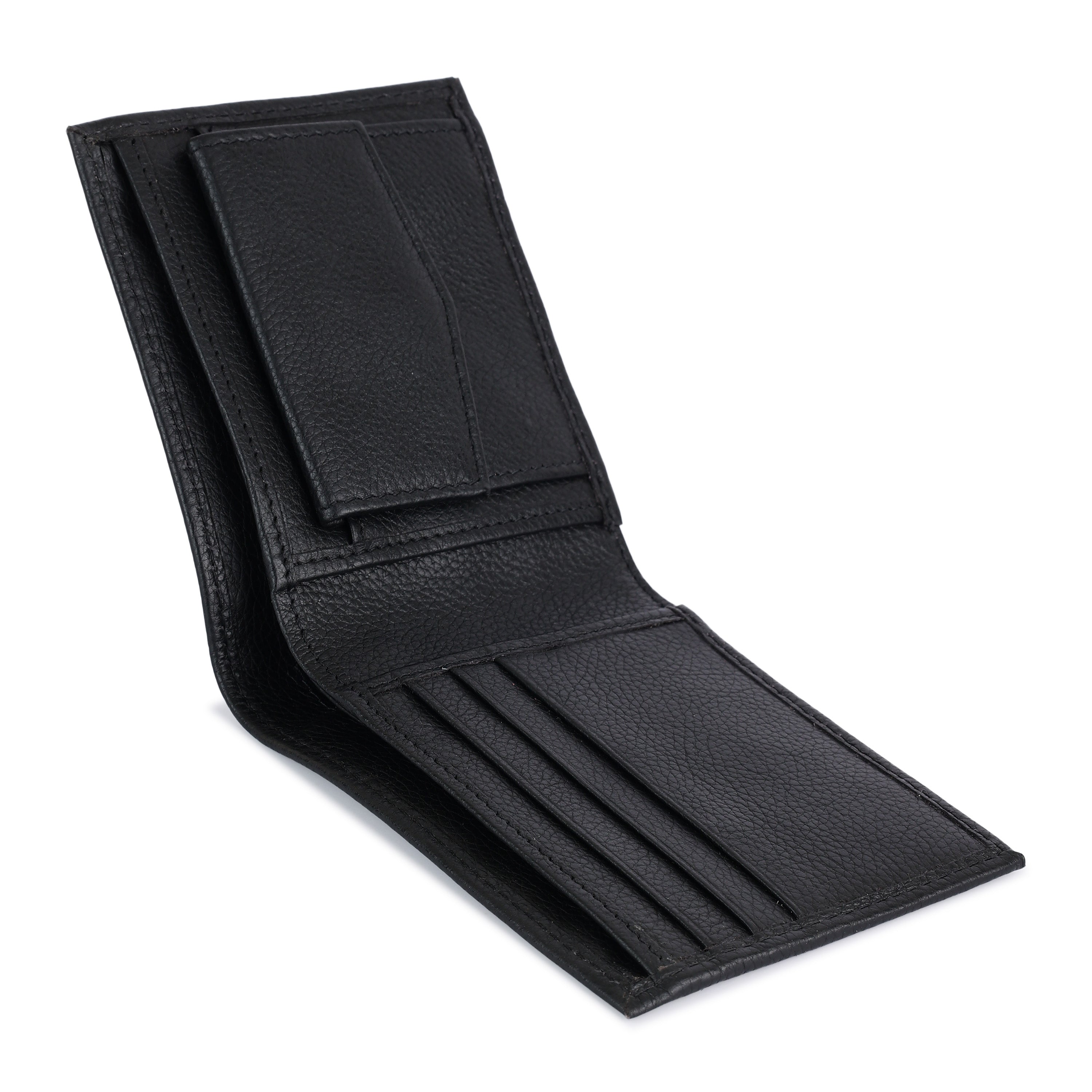 "Daniel Klein Men’s Signature Wallet – Classic Textured Black Edition "