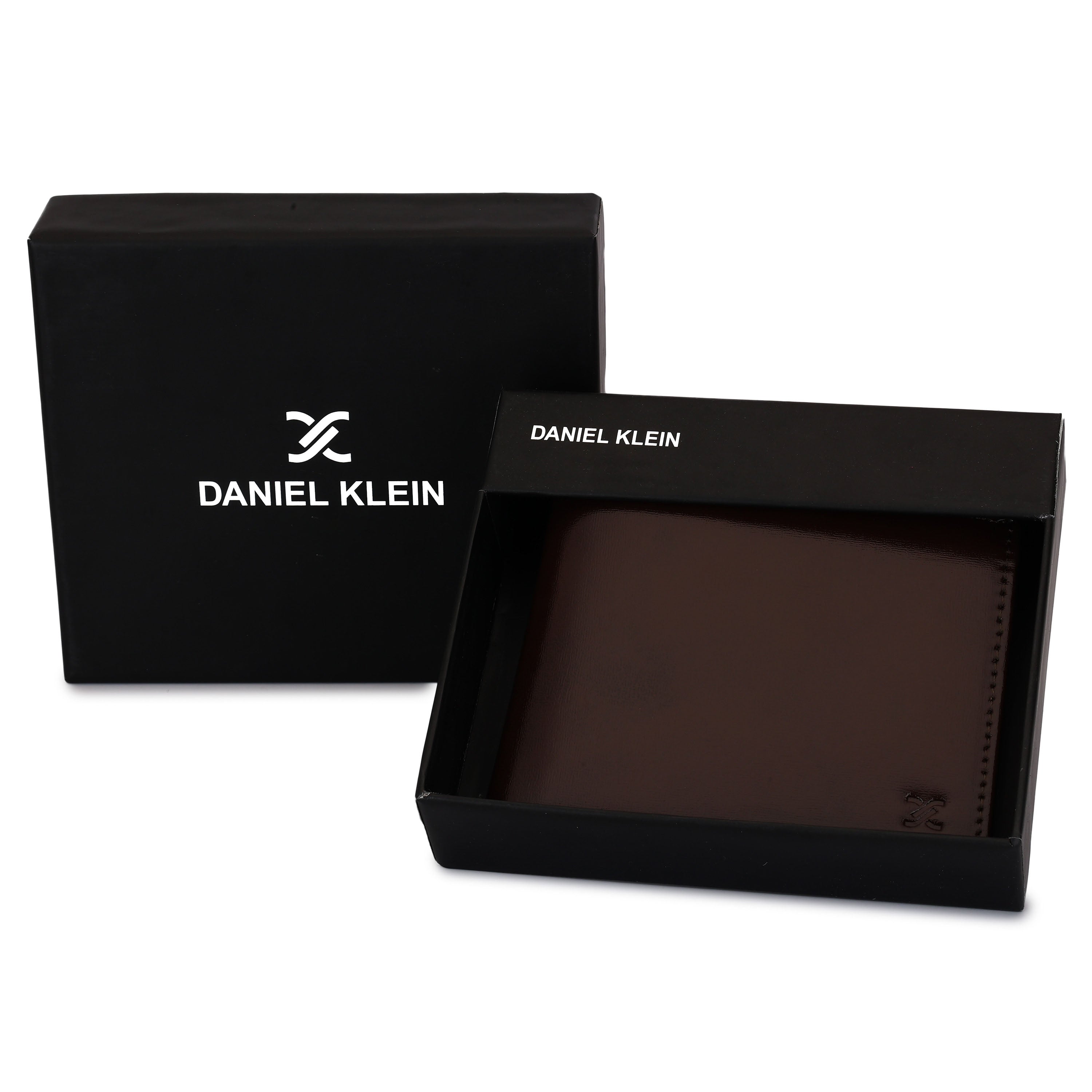 Daniel Klein Men’s Premium Genuine Leather Wallet – Smooth Classic Brown Edition