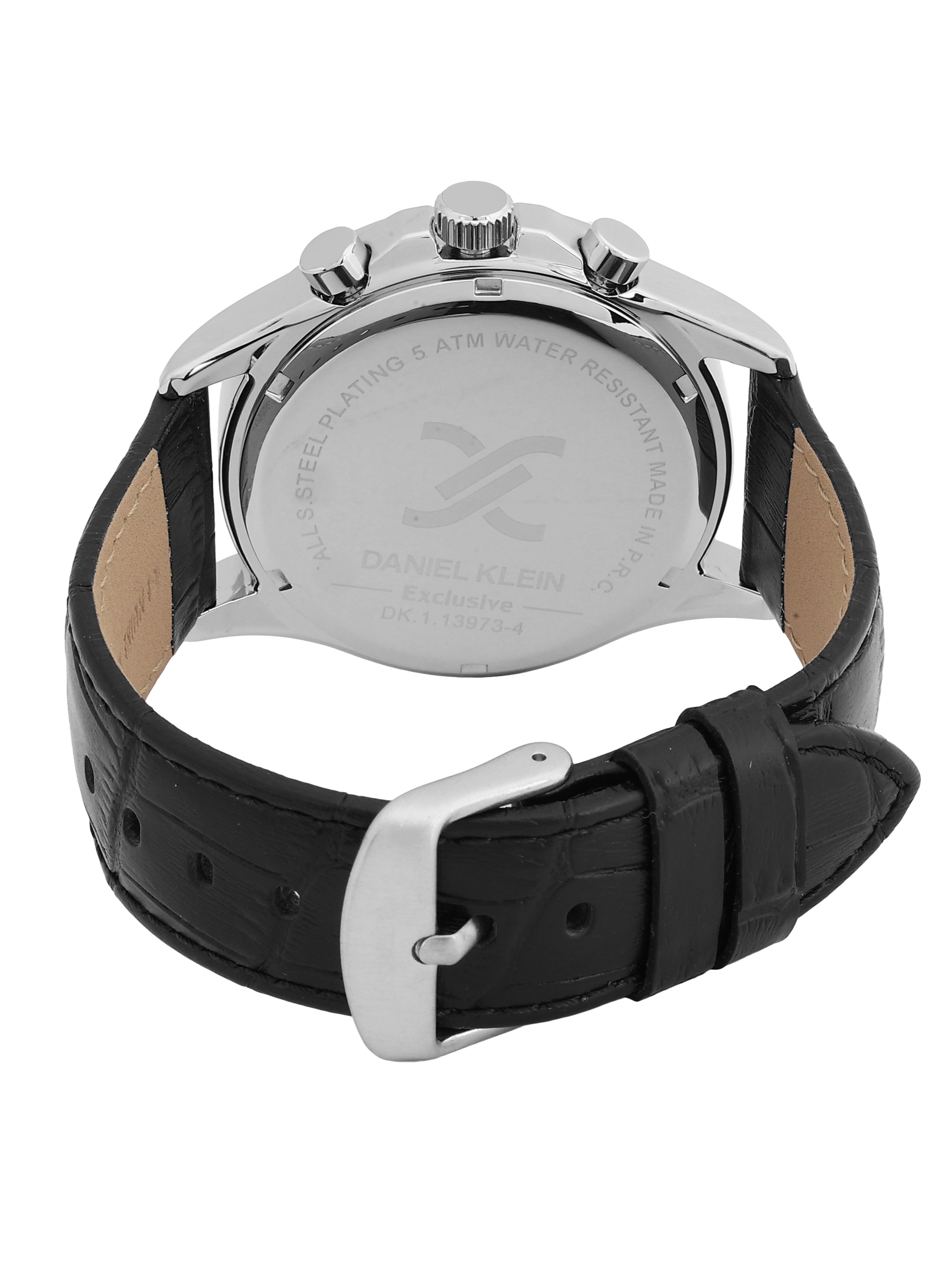Daniel Klein Exclusive Unisex Leather Straps Analogue Watch DK.1.13973-4