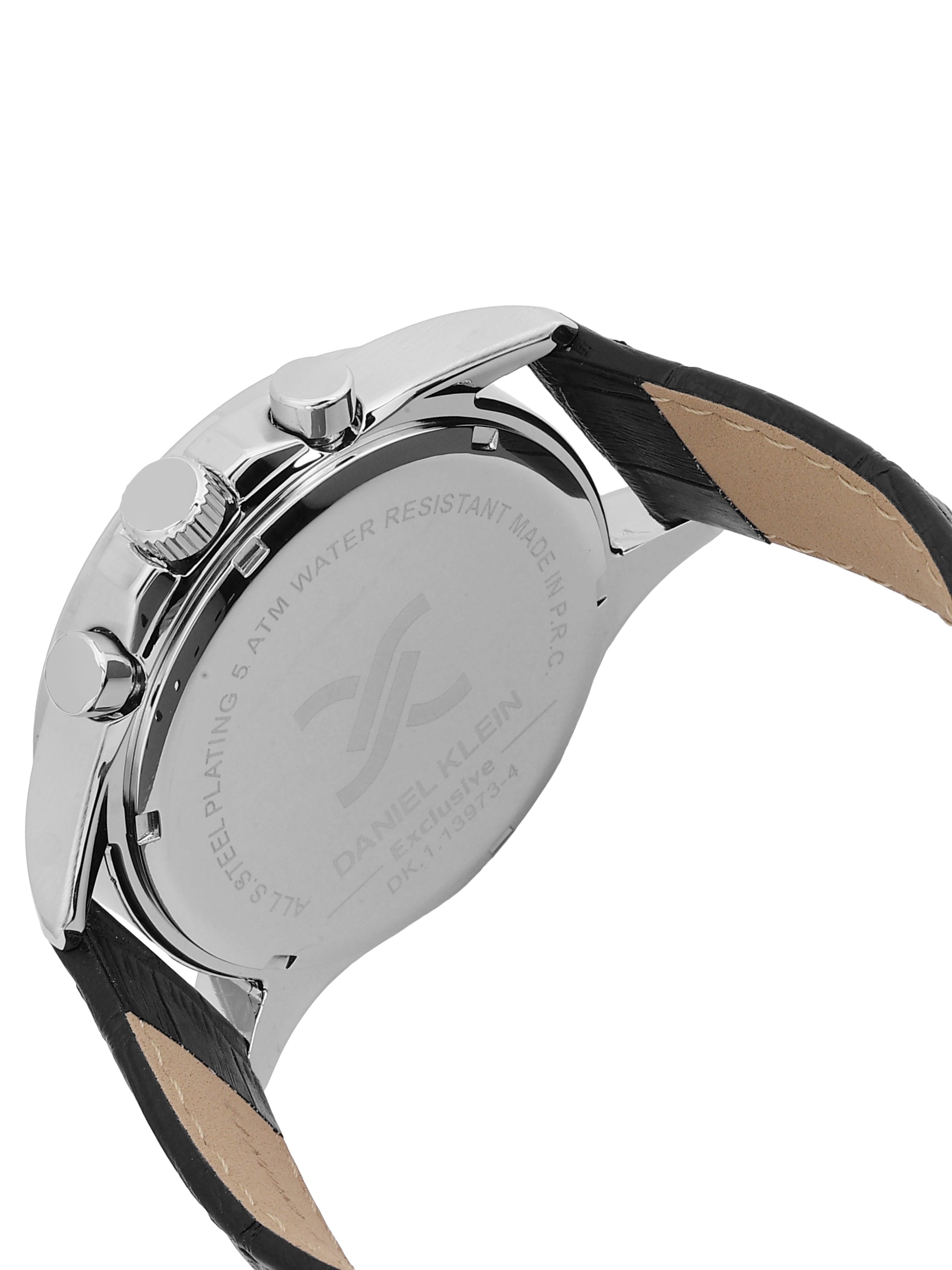 Daniel Klein Exclusive Unisex Leather Straps Analogue Watch DK.1.13973-4