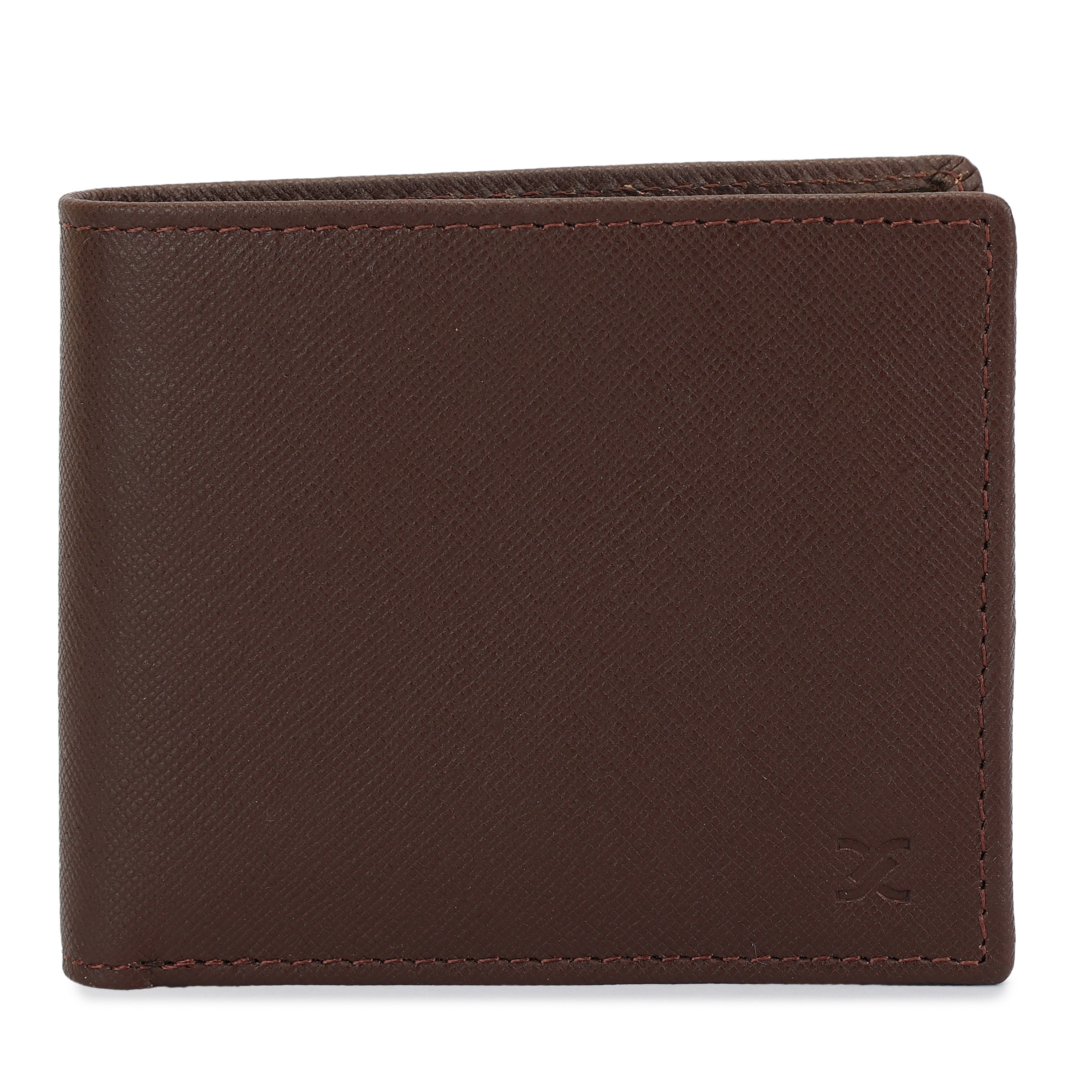 Daniel Klein Men’s Genuine Leather Wallet with Classic Brown Edition