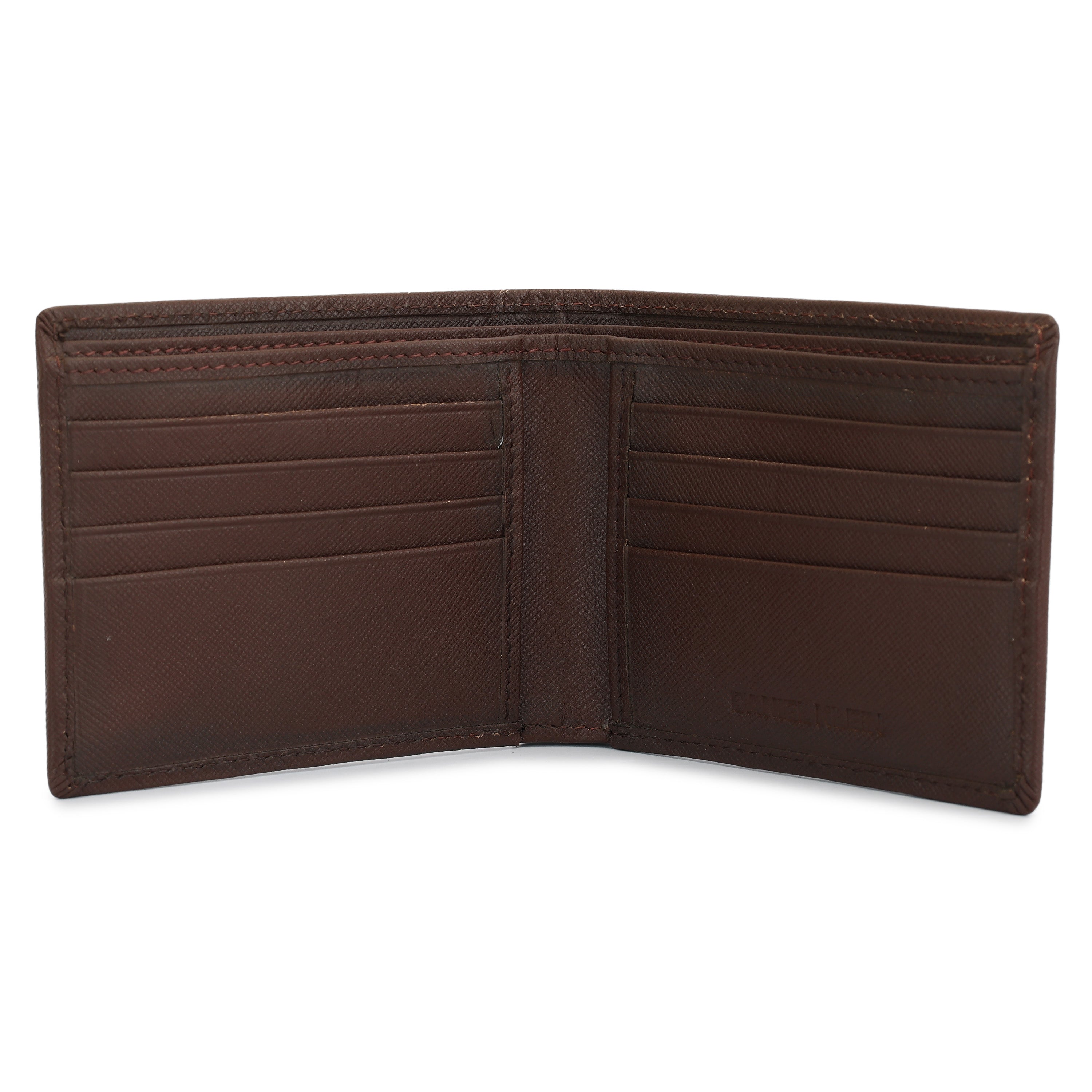 Daniel Klein Men’s Genuine Leather Wallet with Classic Brown Edition