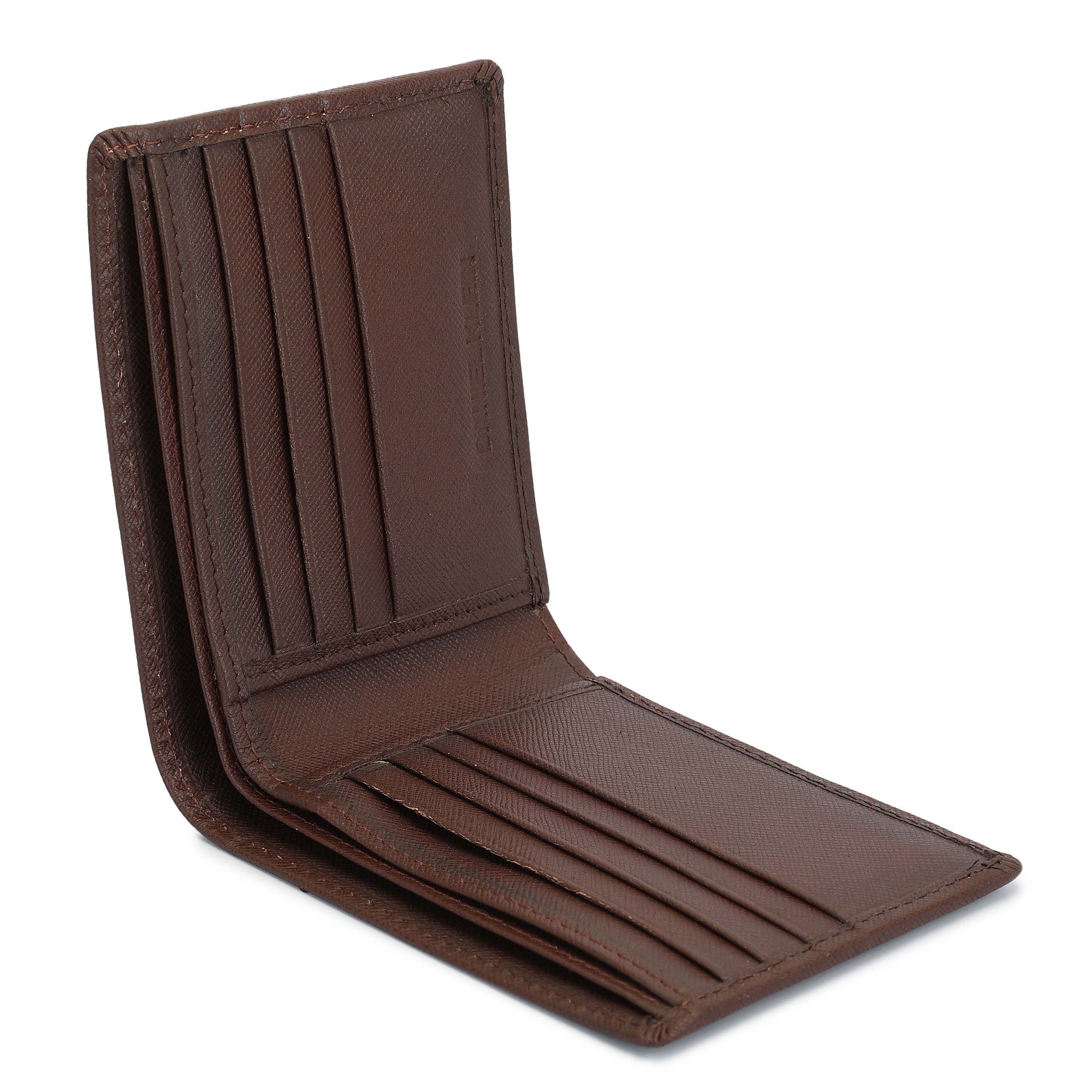 Daniel Klein Men’s Genuine Leather Wallet with Classic Brown Edition