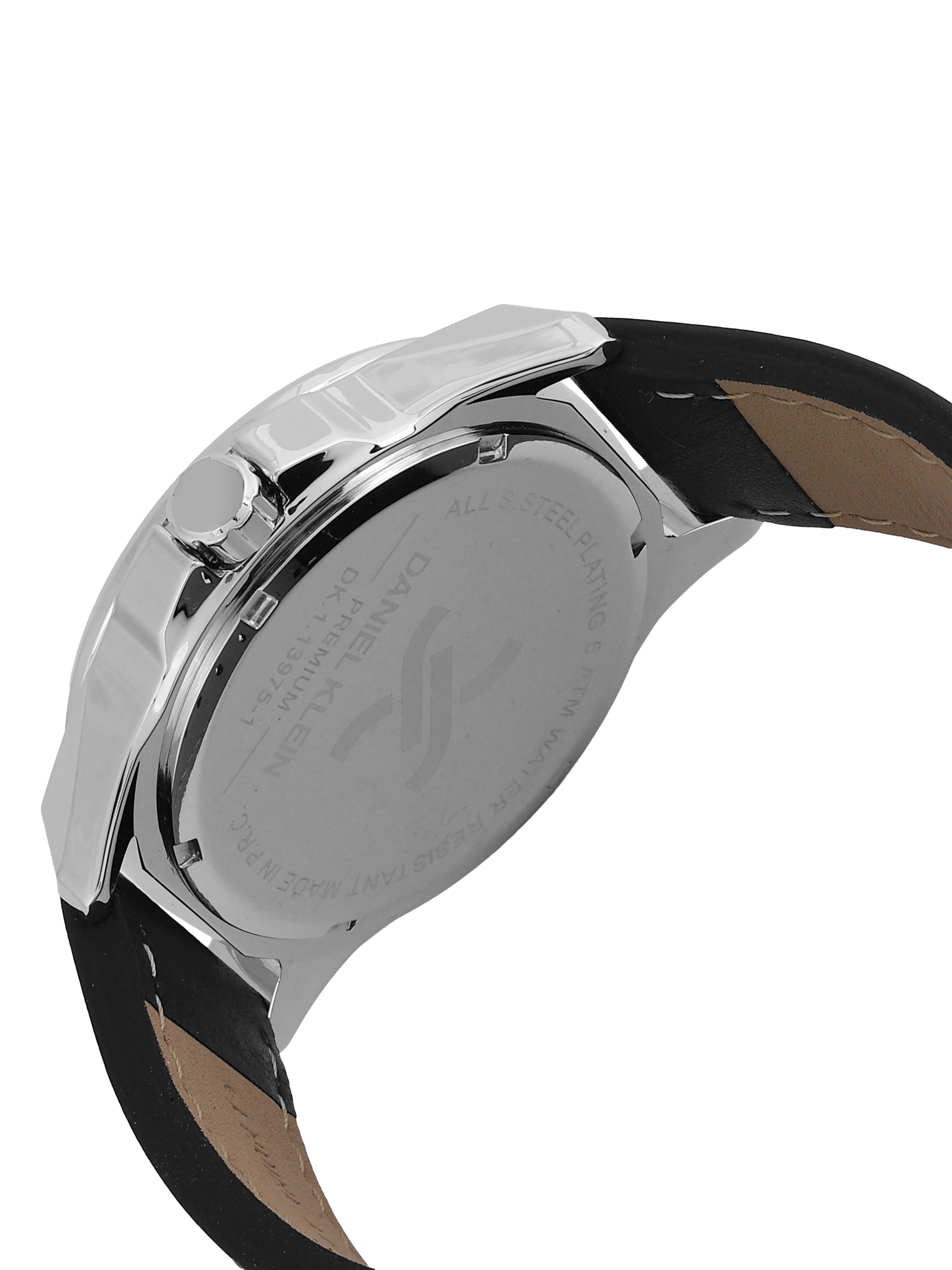 Daniel Klein Men Dial & Leather Straps Analogue Watch DK.1.13975-2