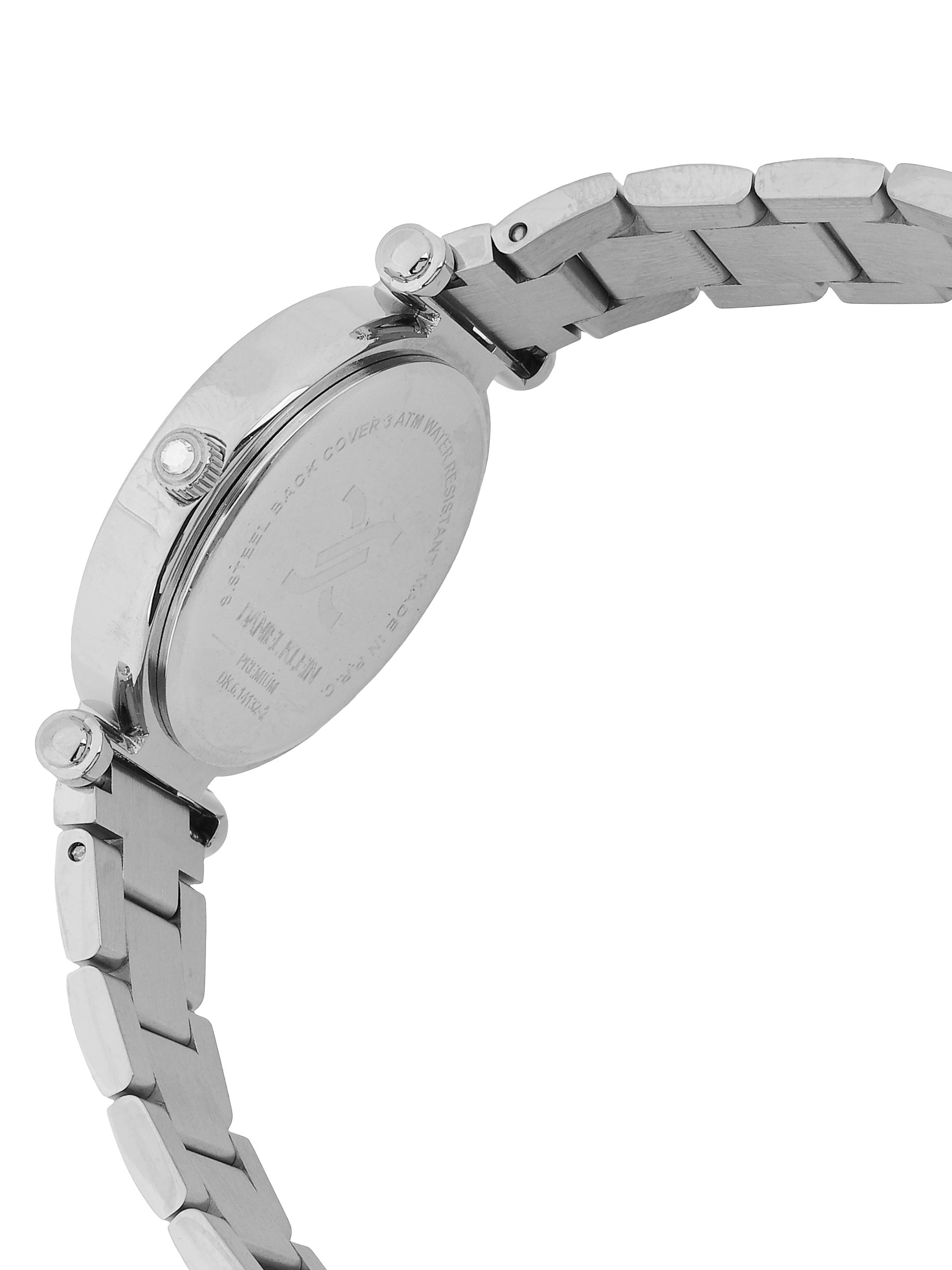 Daniel Klein Women’s Analog Watch – Dark Green Dial, Silver–Gold Strap DK.6.14132-4