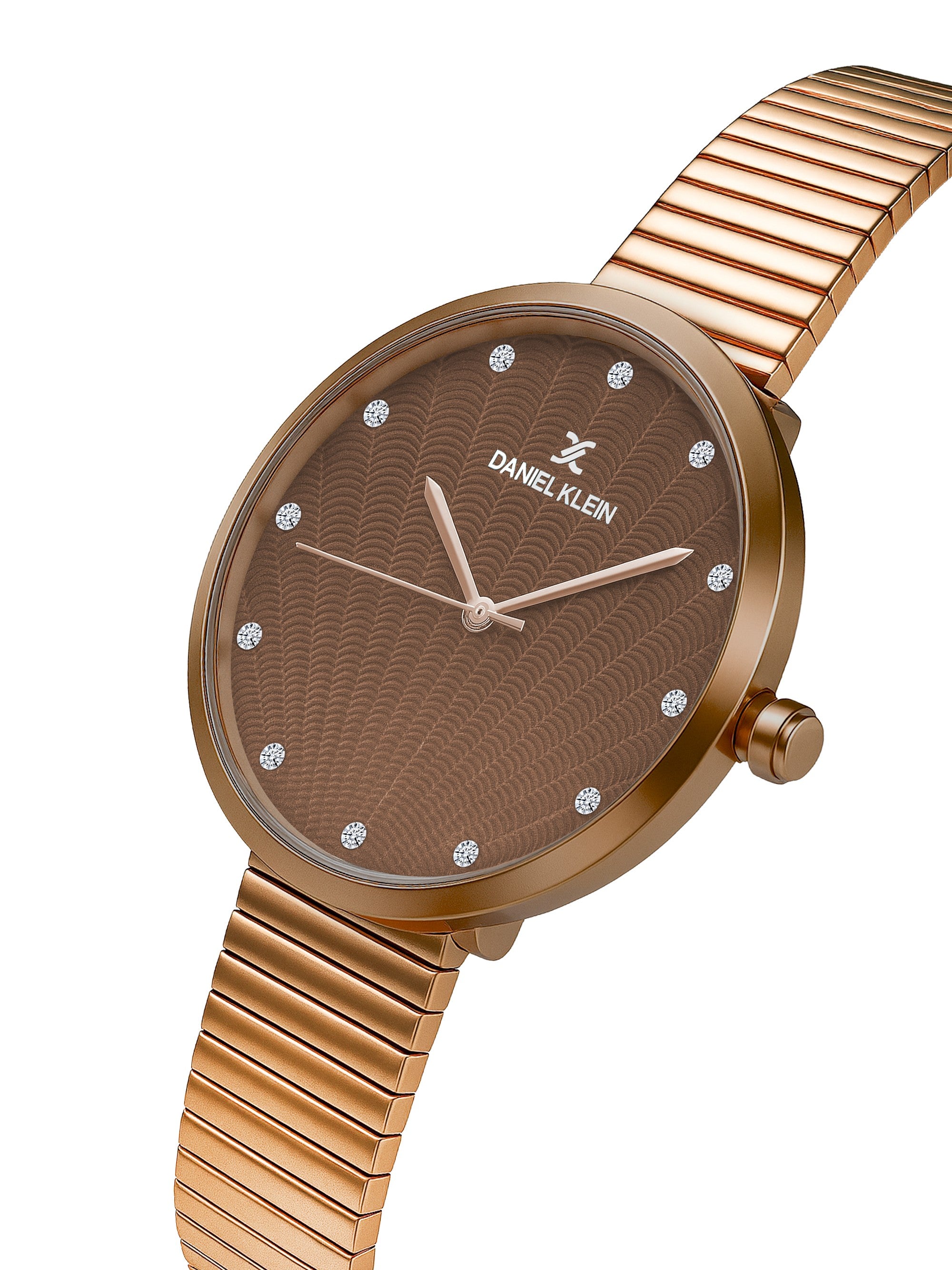 Daniel Klein Women Dial & Stainless Steel Bracelet Style Straps Analogue Watch DK.20.10007-6