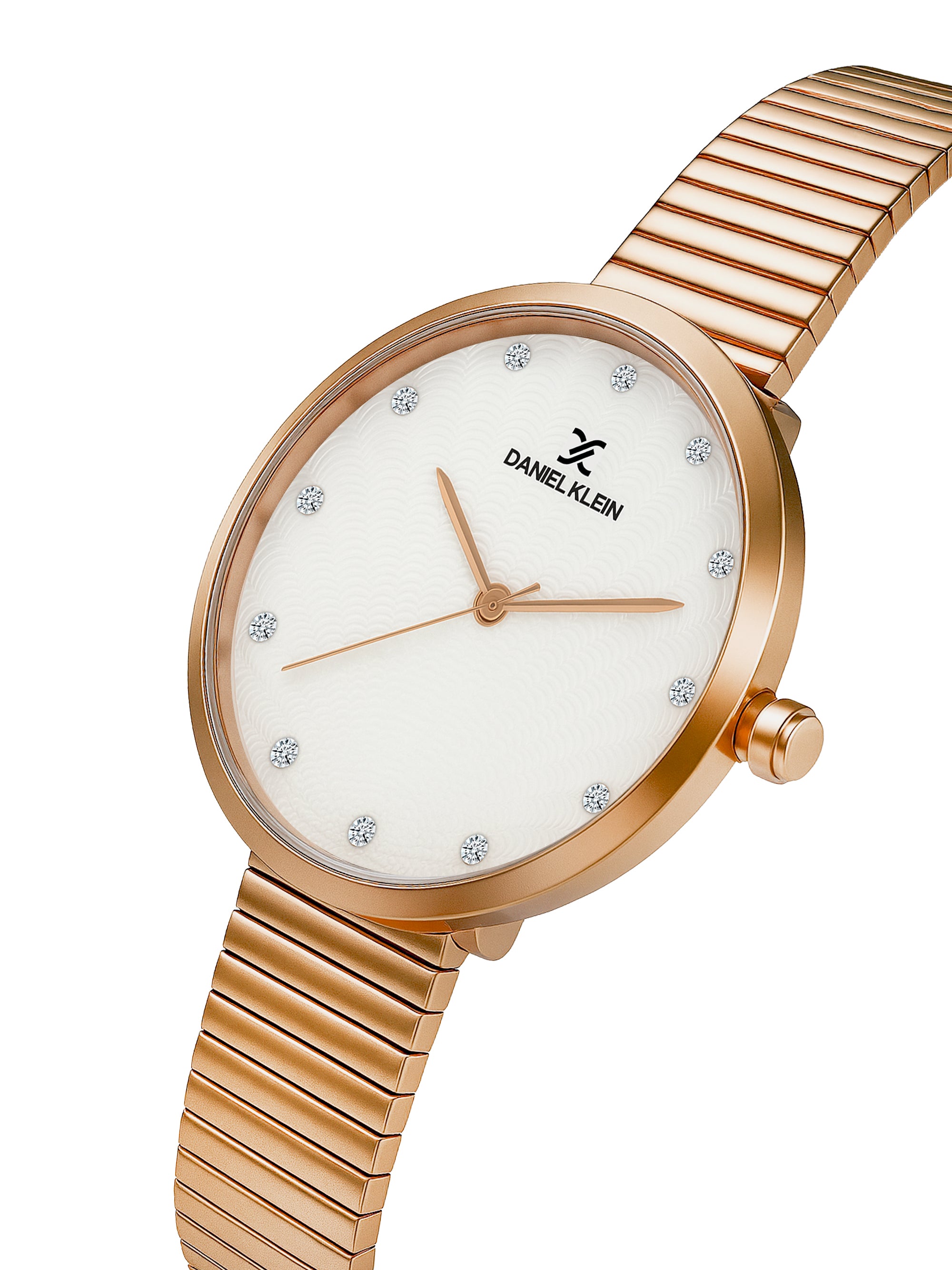 Daniel Klein Women Dial & Stainless Steel Bracelet Style Straps Analogue Watch DK.20.10007-1