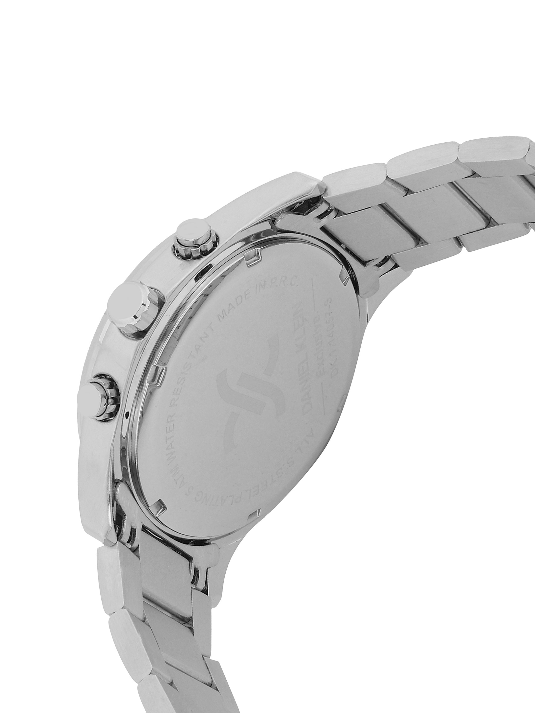 Daniel Klein Men’s Blue Dial Stainless Steel Watch DK.1.14057-3