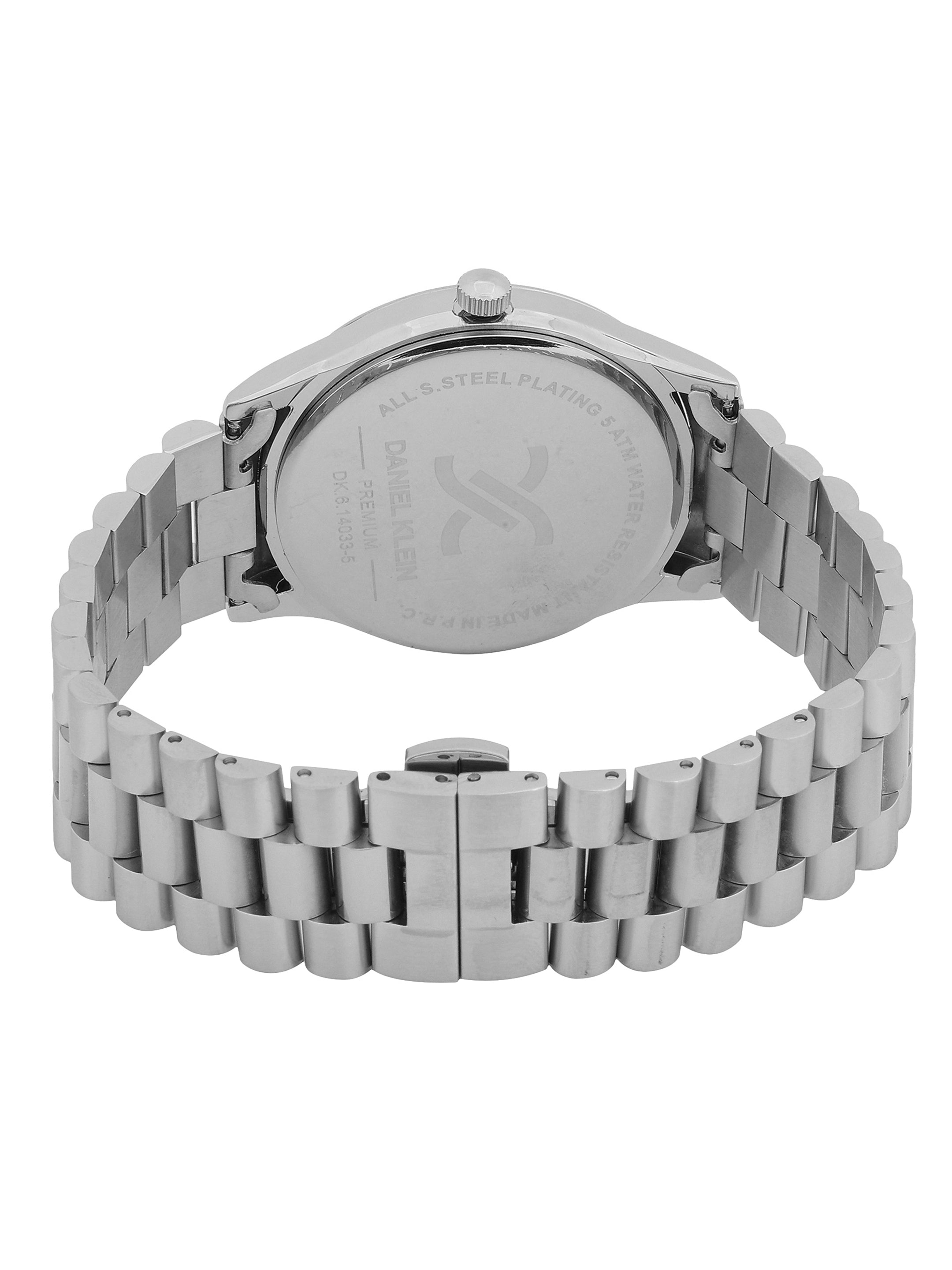 Daniel klein IPS Gun Black Sunray Dial Watch for Men DK.6.14033-2