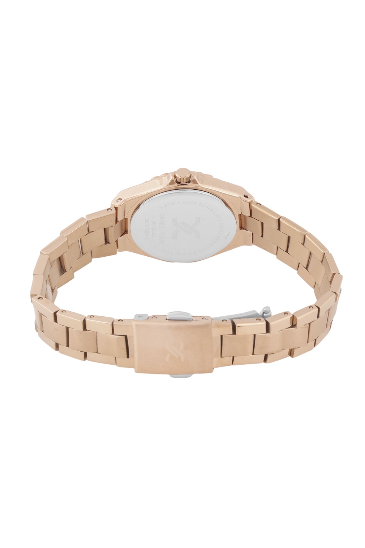 Round Rose Gold Dial Analog women&