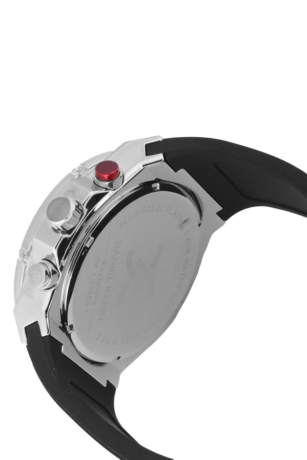 Modern & Sleek Black Dial Analog Watches with Black silicon Band