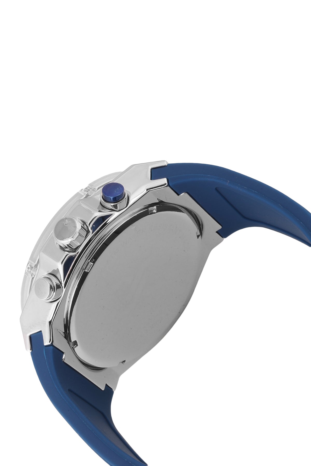 Blue Dial Analog Watches with Blue silicon Band