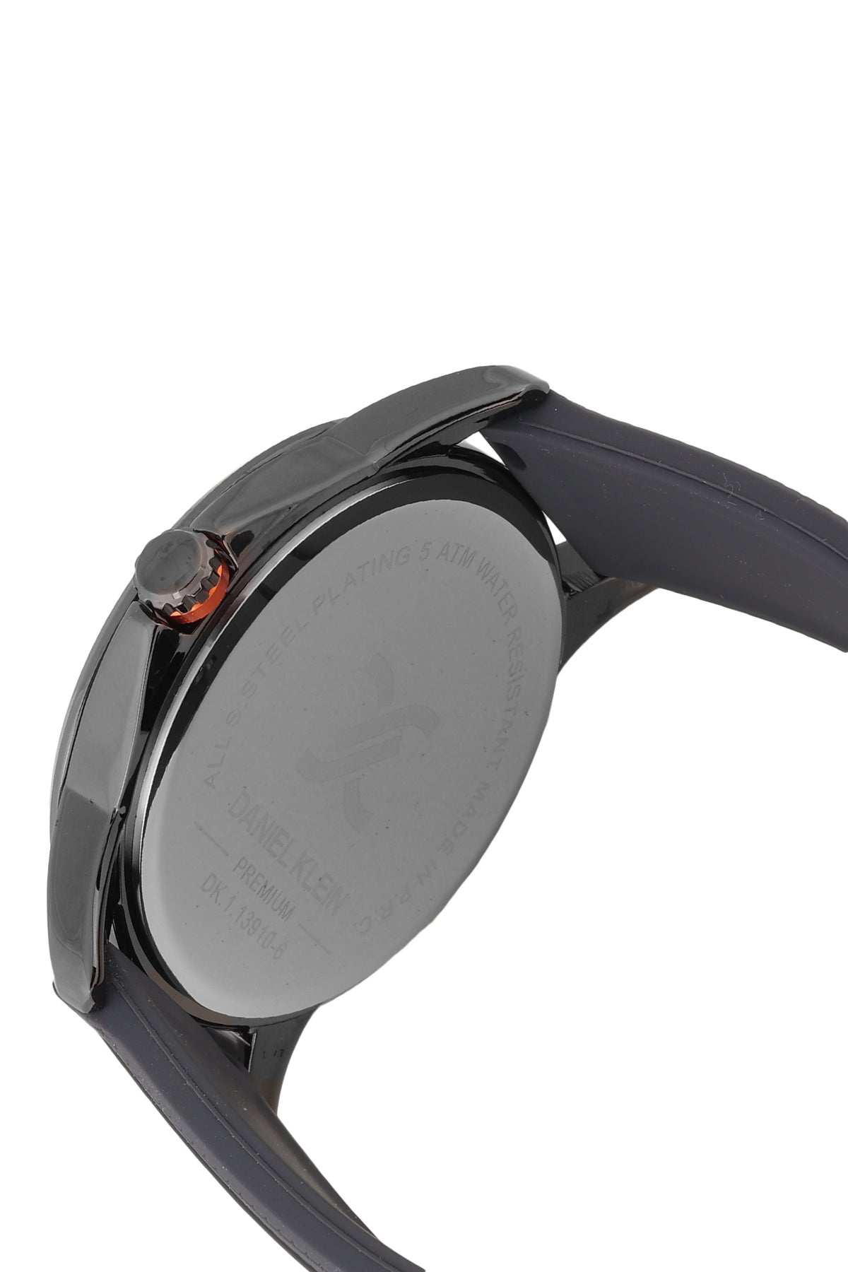 Analog Blue Dial with Black Silicon Strap Men&