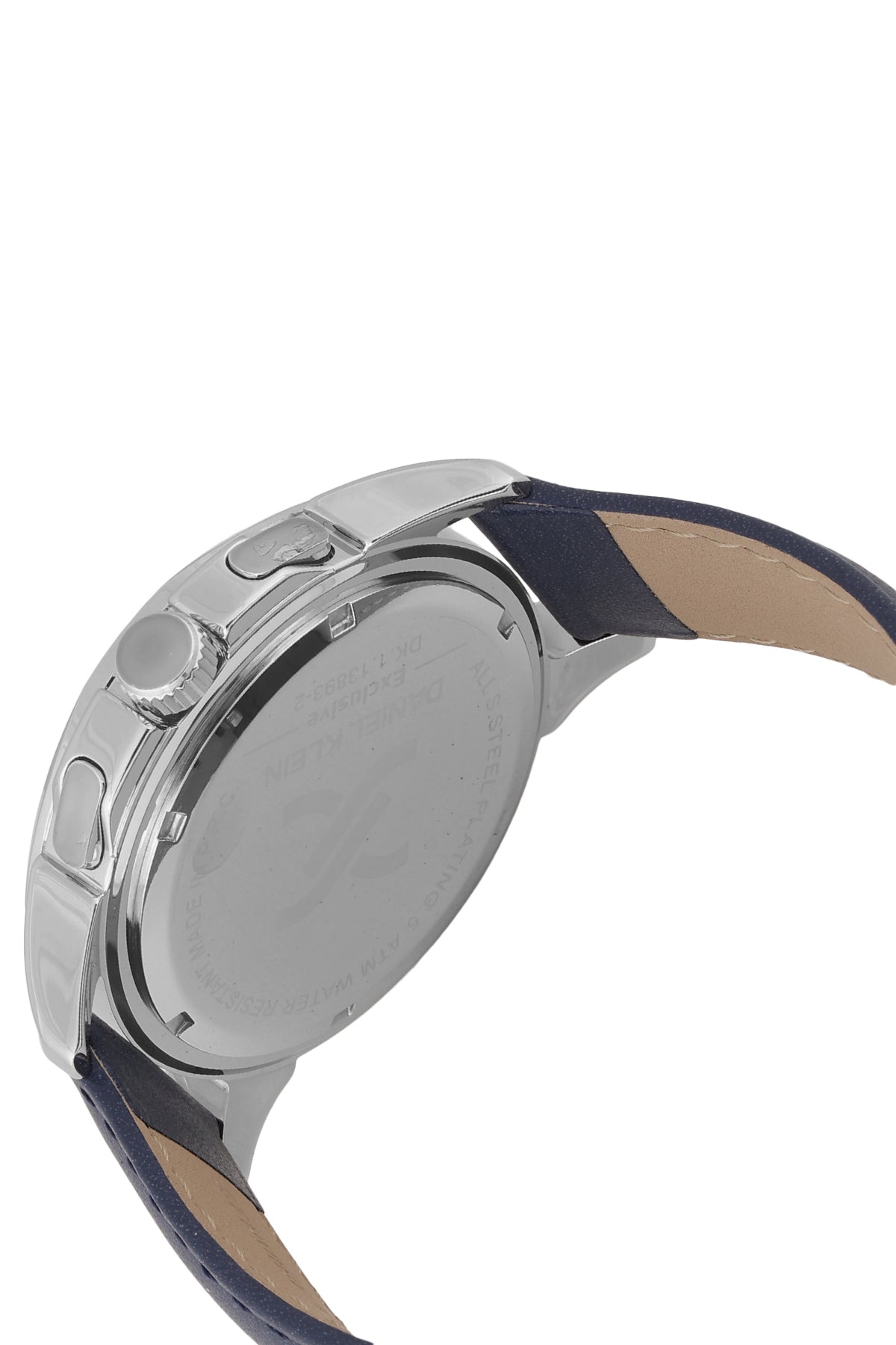 Designer Blue Dial Analog Watches with Leather Strap