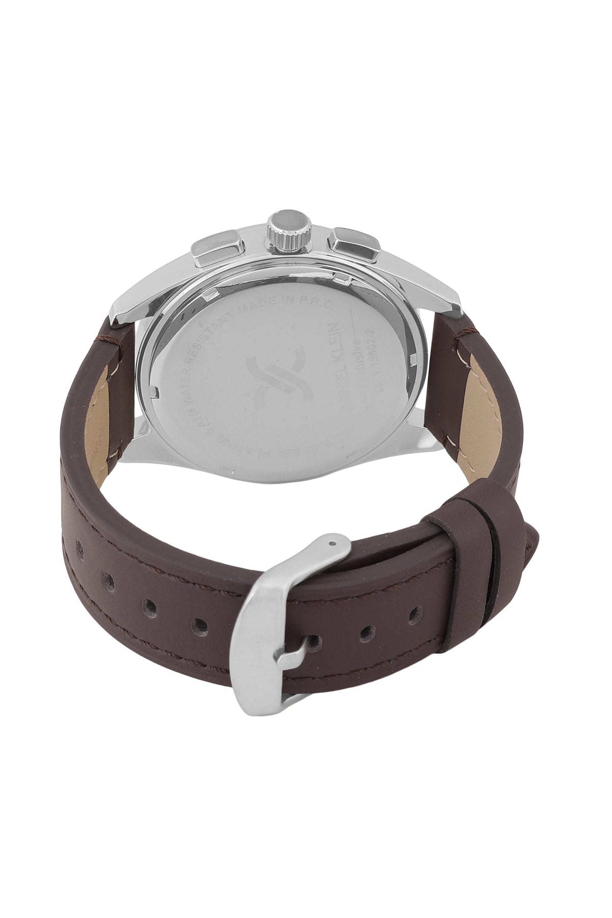 Fashionista Grey Dial Analog Watches with Leather Strap