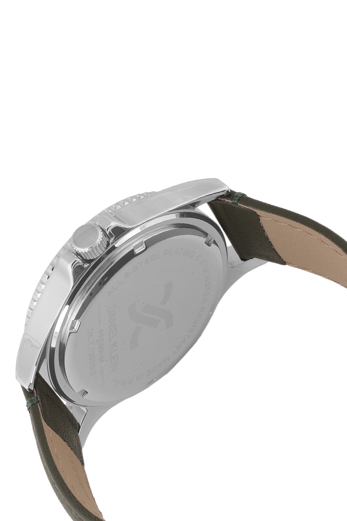 Green Dial Analog with Geen Leather Strap Men&