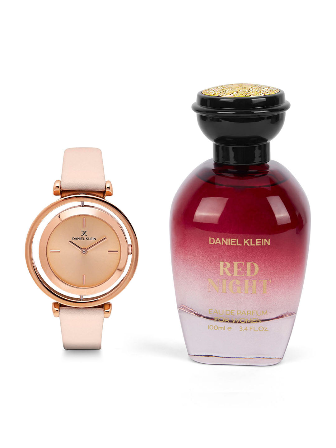 Daniel Klein Watch & Fragrance Feminine Charm Combo - DKC002-2