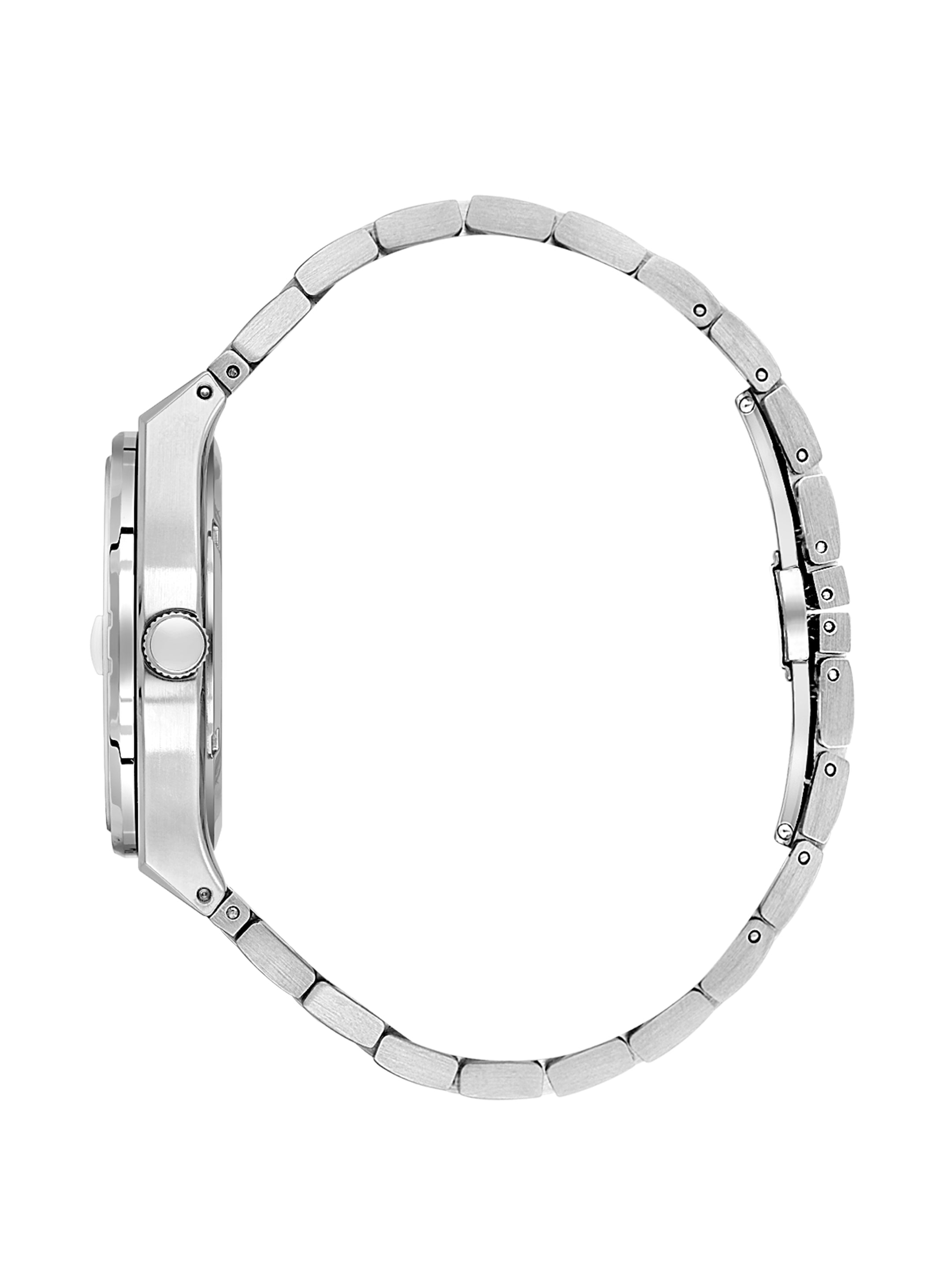 Daniel Klein Analog Blue Round Dial Silver Case Silver Strap Quartz Water-Resistant Wrist Watch for Men Boys DK.1.14192-4