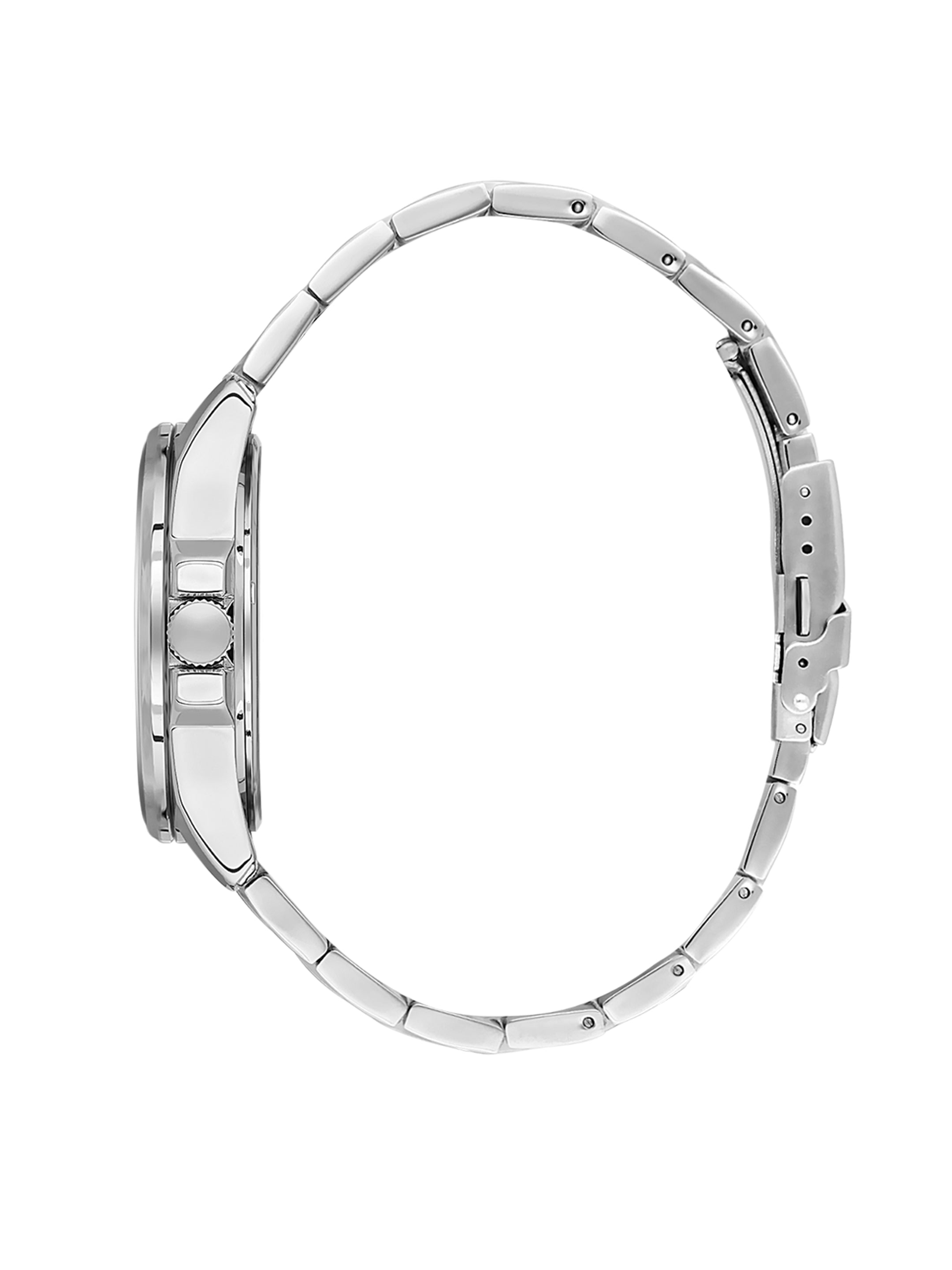 Daniel Klein Analog Silver Round Dial Silver Case Silver Strap Quartz Water-Resistant Wrist Watch for Men Boys DK.6.14202-1