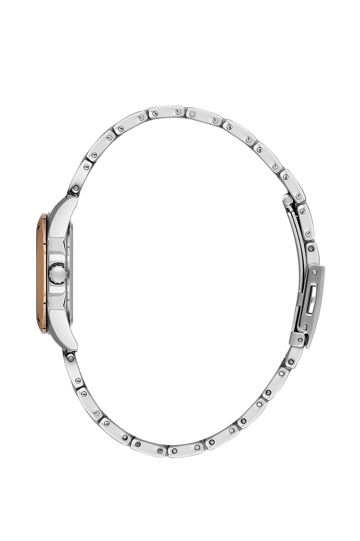 Daniel klein Premium Lady White Mother of Pearl Rose Gold-Silver Watch DK.1.13929-6