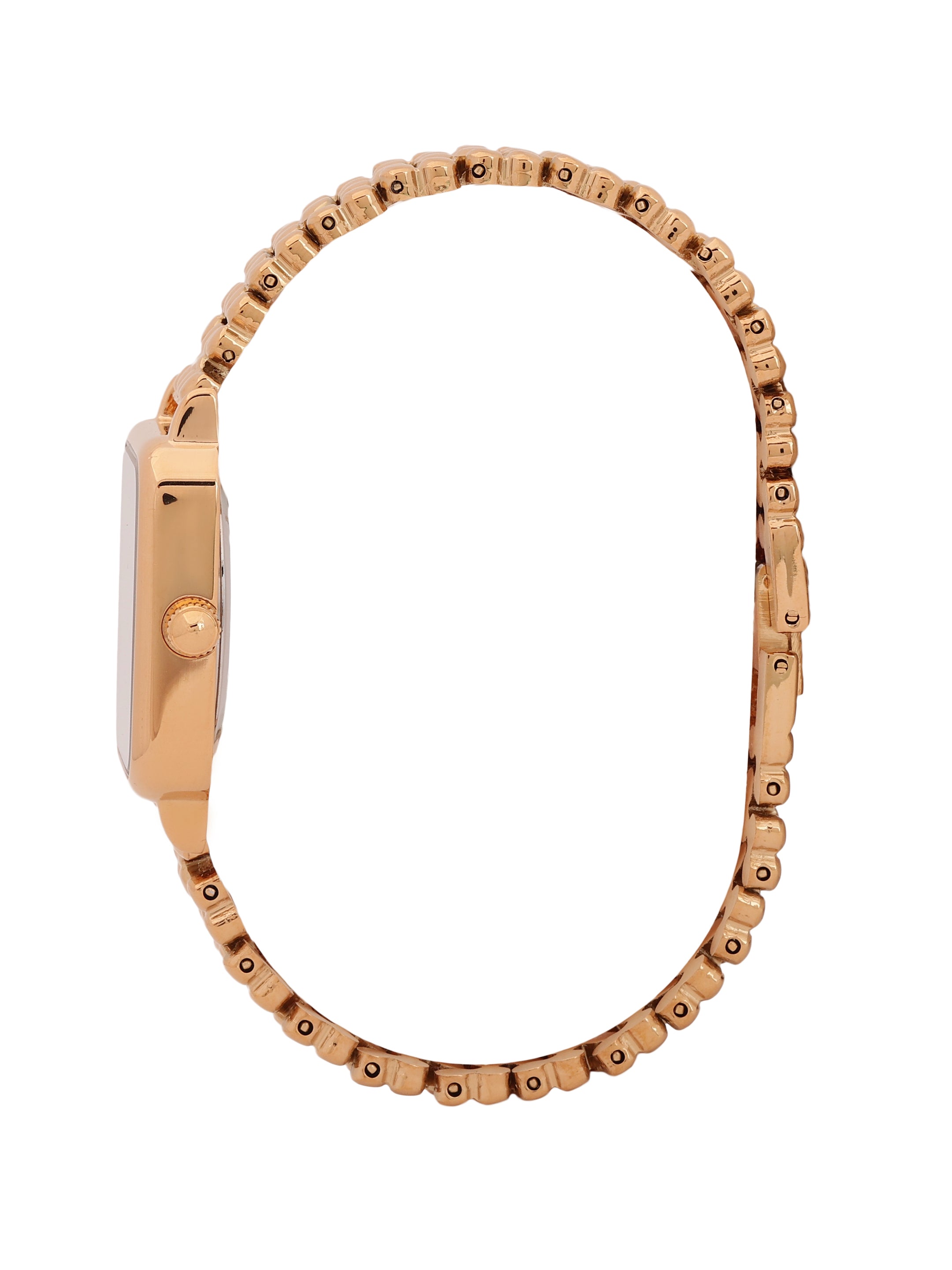 "Daniel Klein Women’s Rose Gold Bracelet Watch – Elegant Silver Dial, Premium Style "