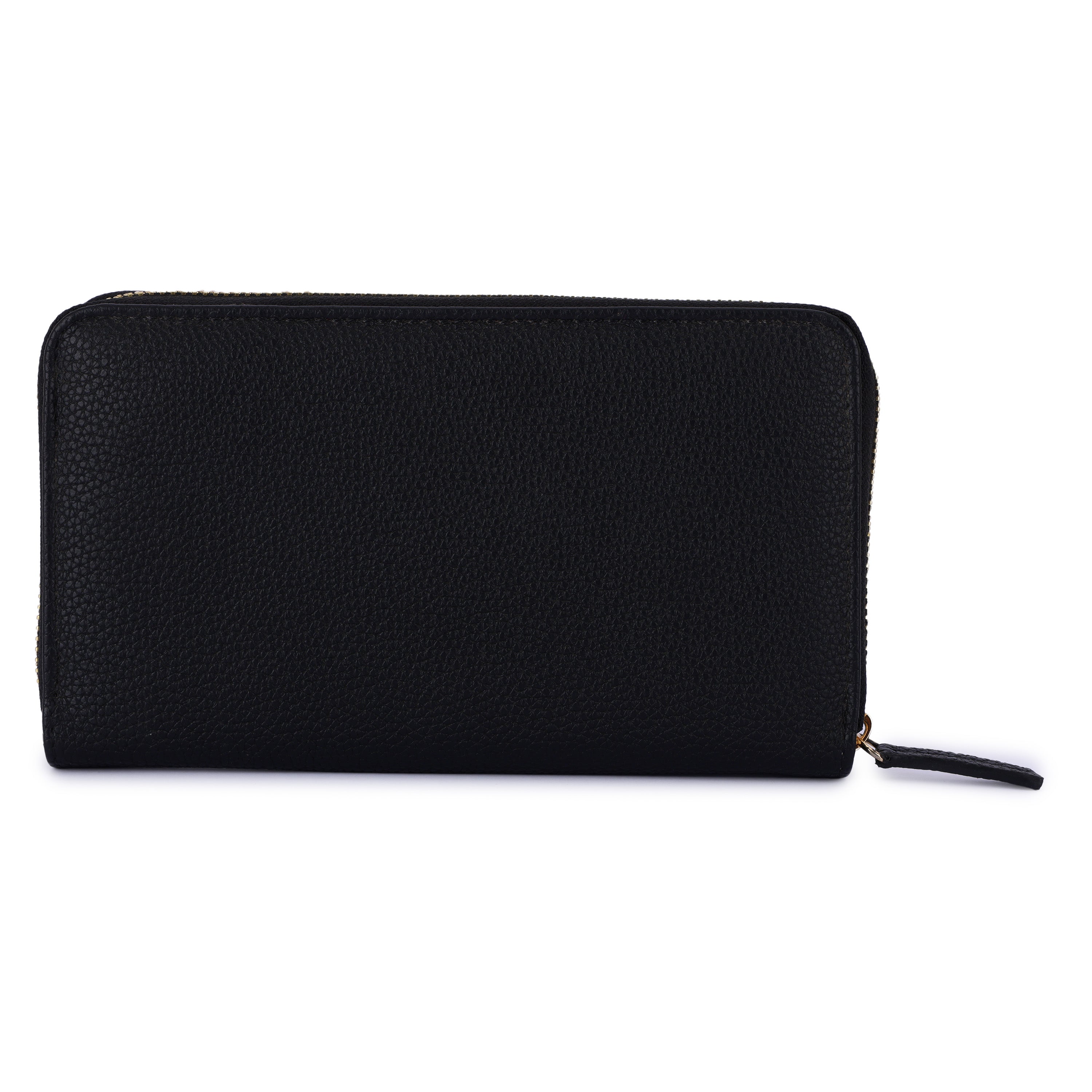 Daniel Klein Black Zip-Around Women’s Wallet