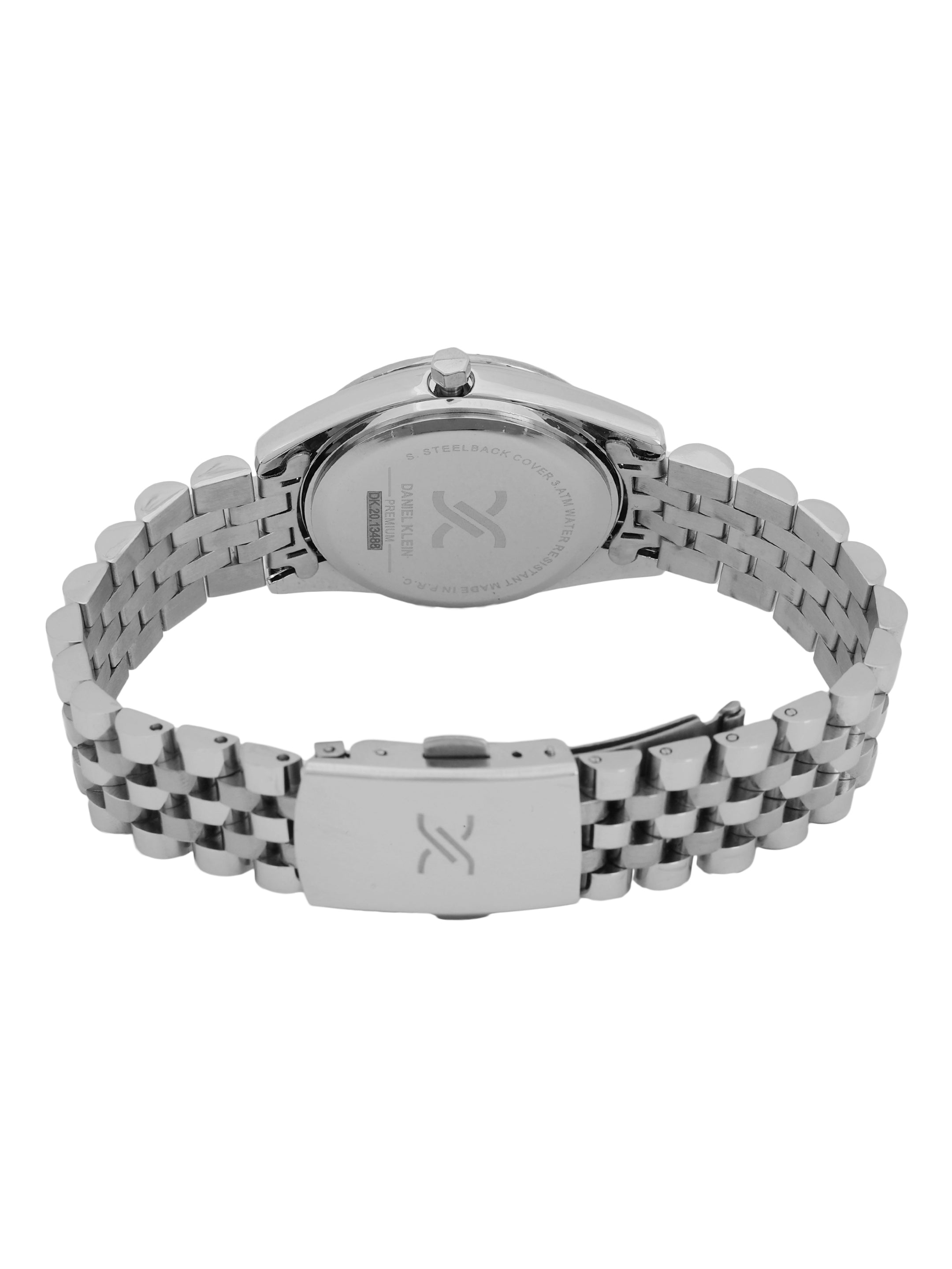 "Daniel Klein Women’s Silver Bracelet Watch – Tiffany Blue Dial, Elegant Design "