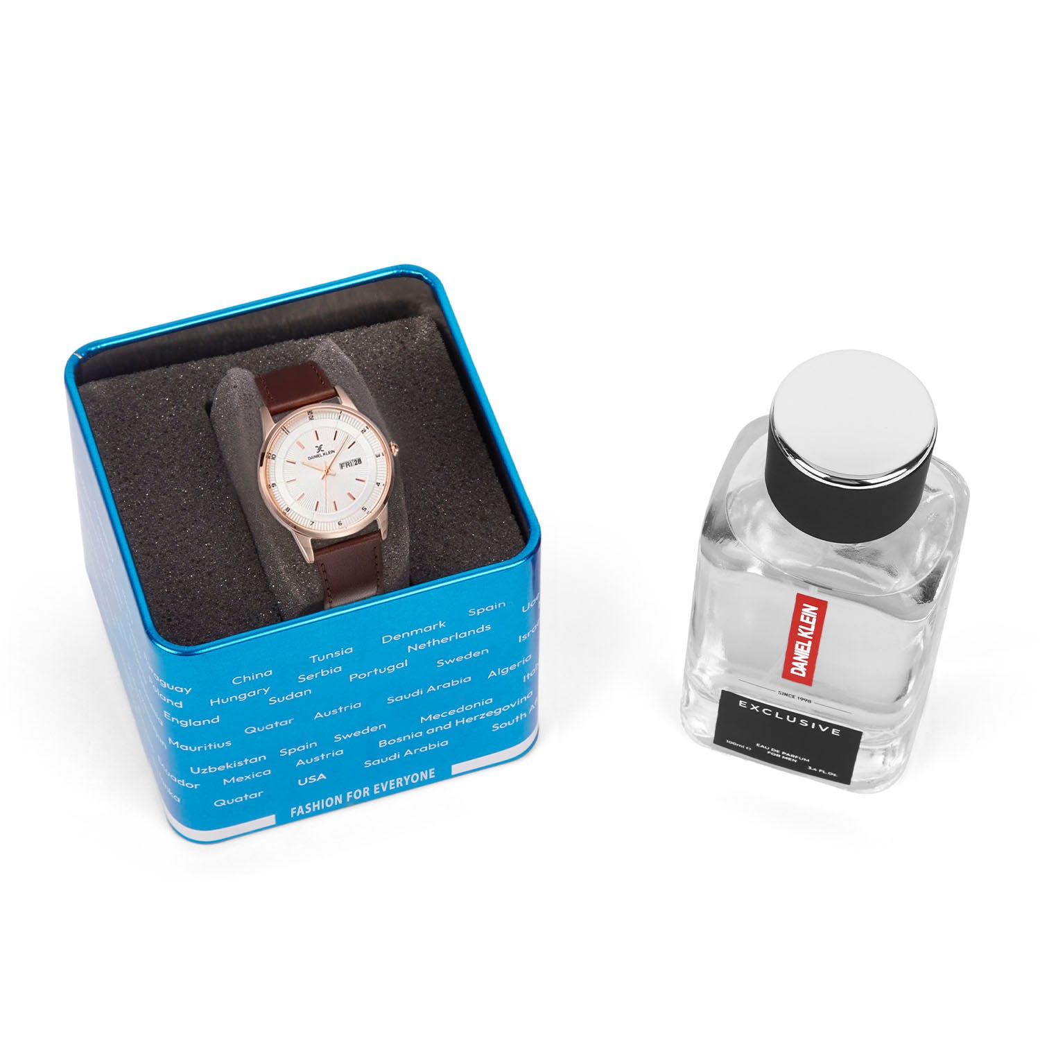 Daniel Klein Timepiece & Fragrance Refined Duo - DKC001-4
