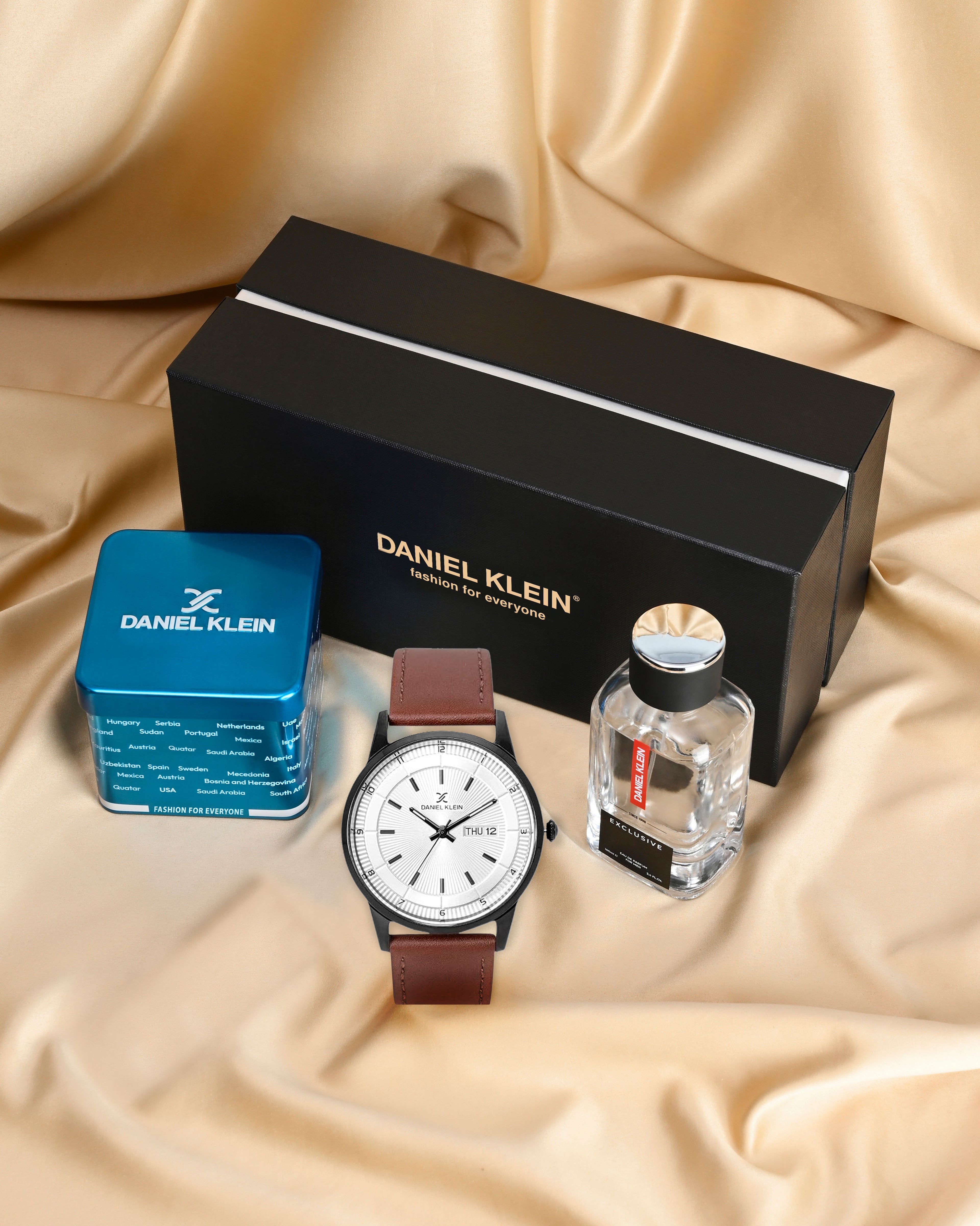 Daniel Klein Timepiece & Fragrance Refined Duo - DKC001-4