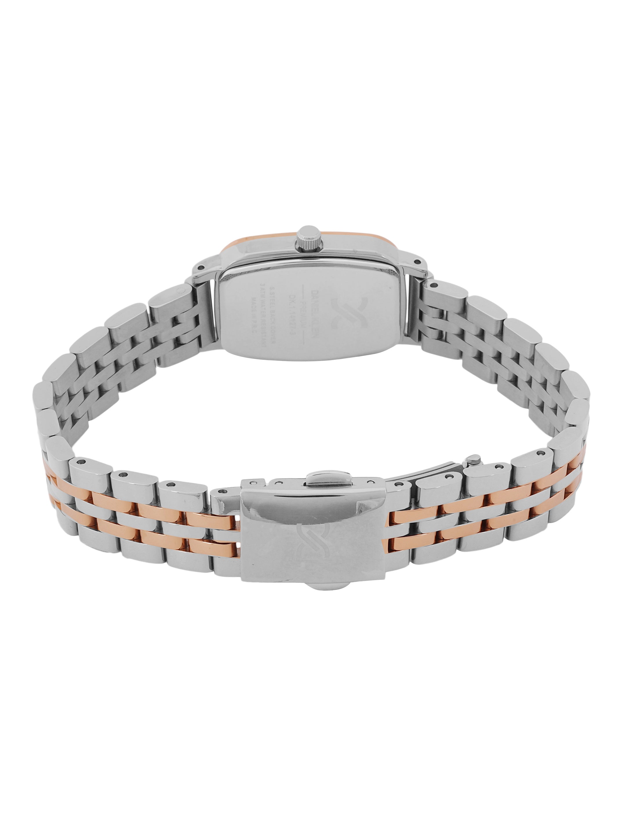 Daniel Klein Silver Dial Two-Tone Women’s Analog Watch DK.1.14127-6