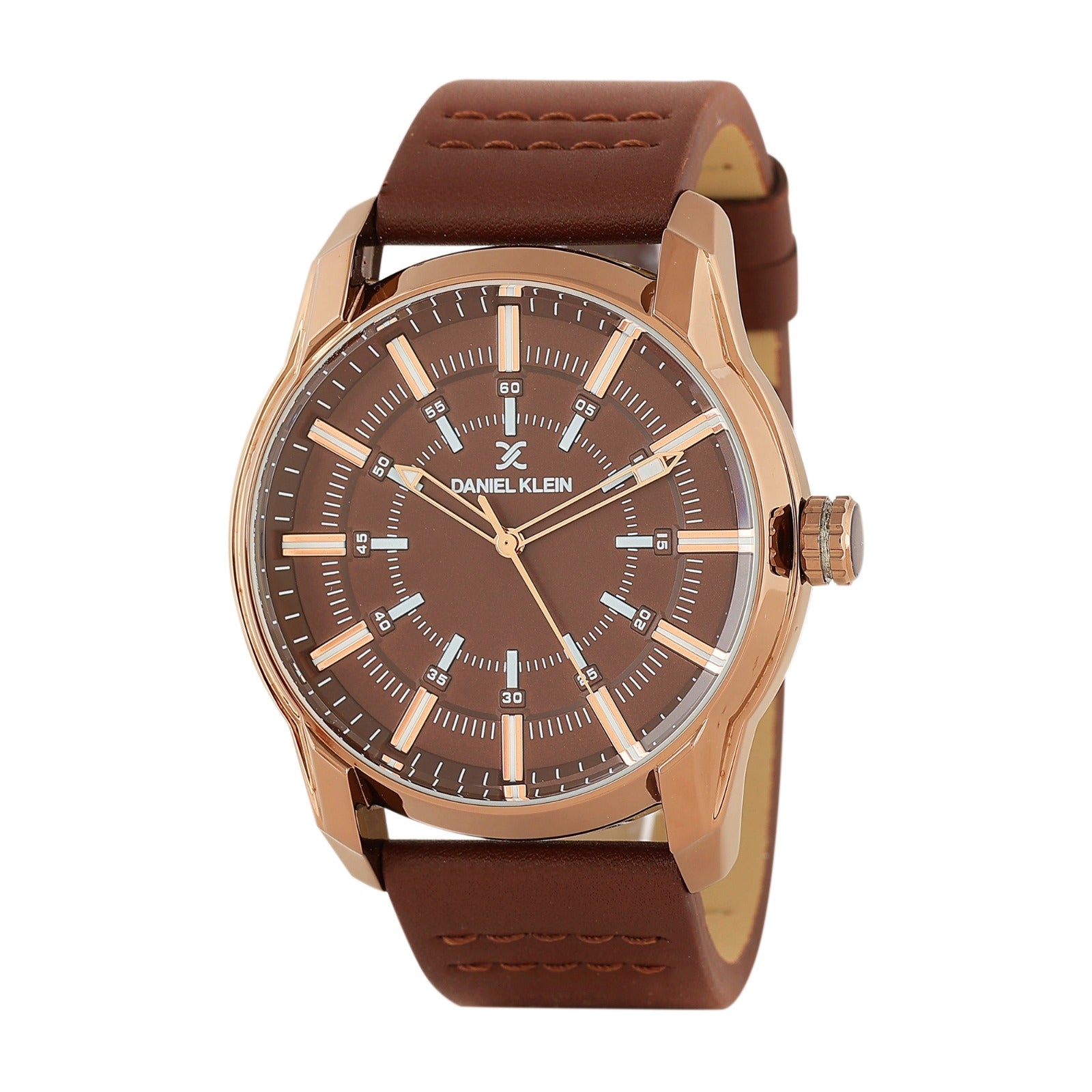 Daniel Klein Premium Men Brown Dial Analogue Watch