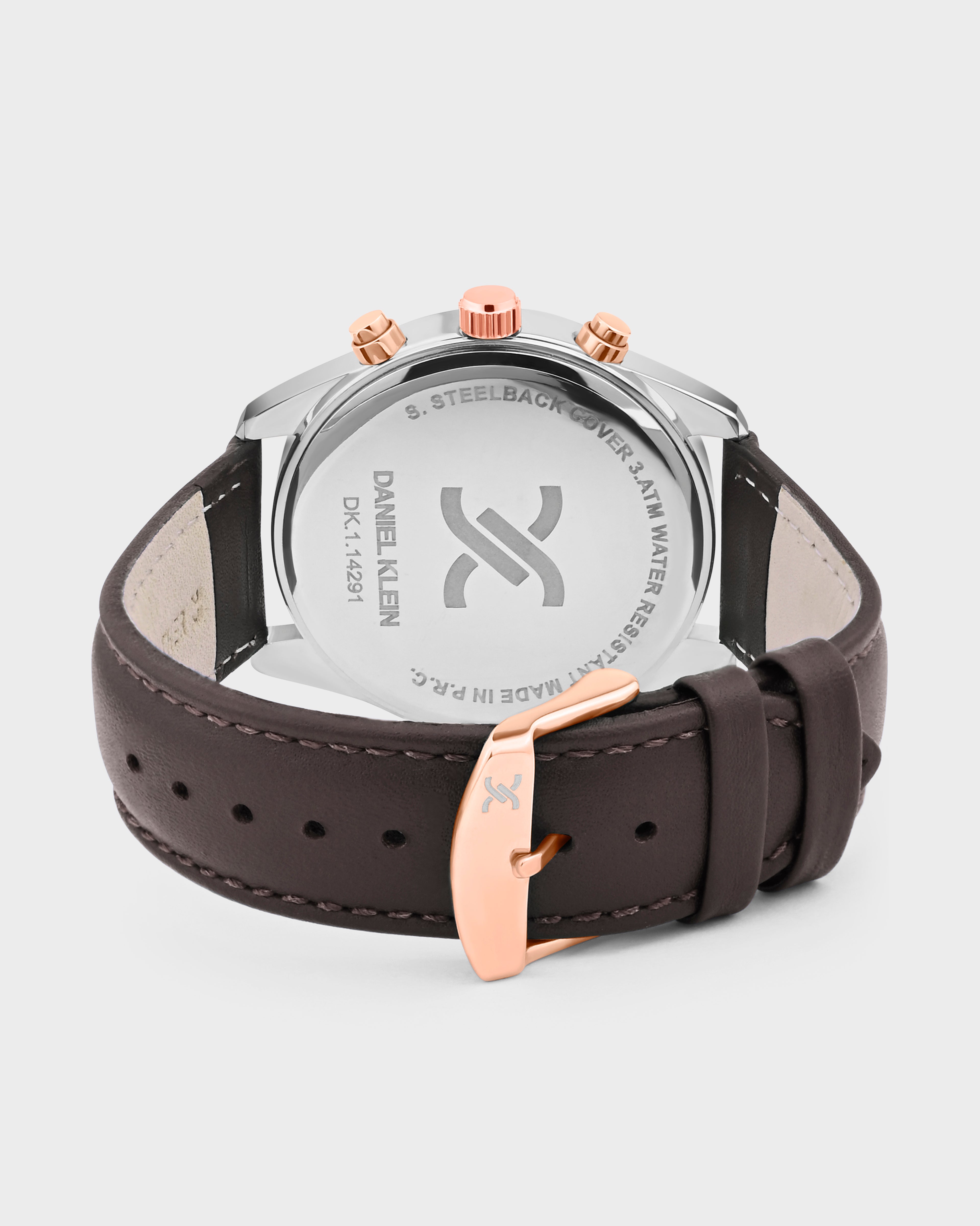 Silver Dial elegent Watch - DK.1.14291-1