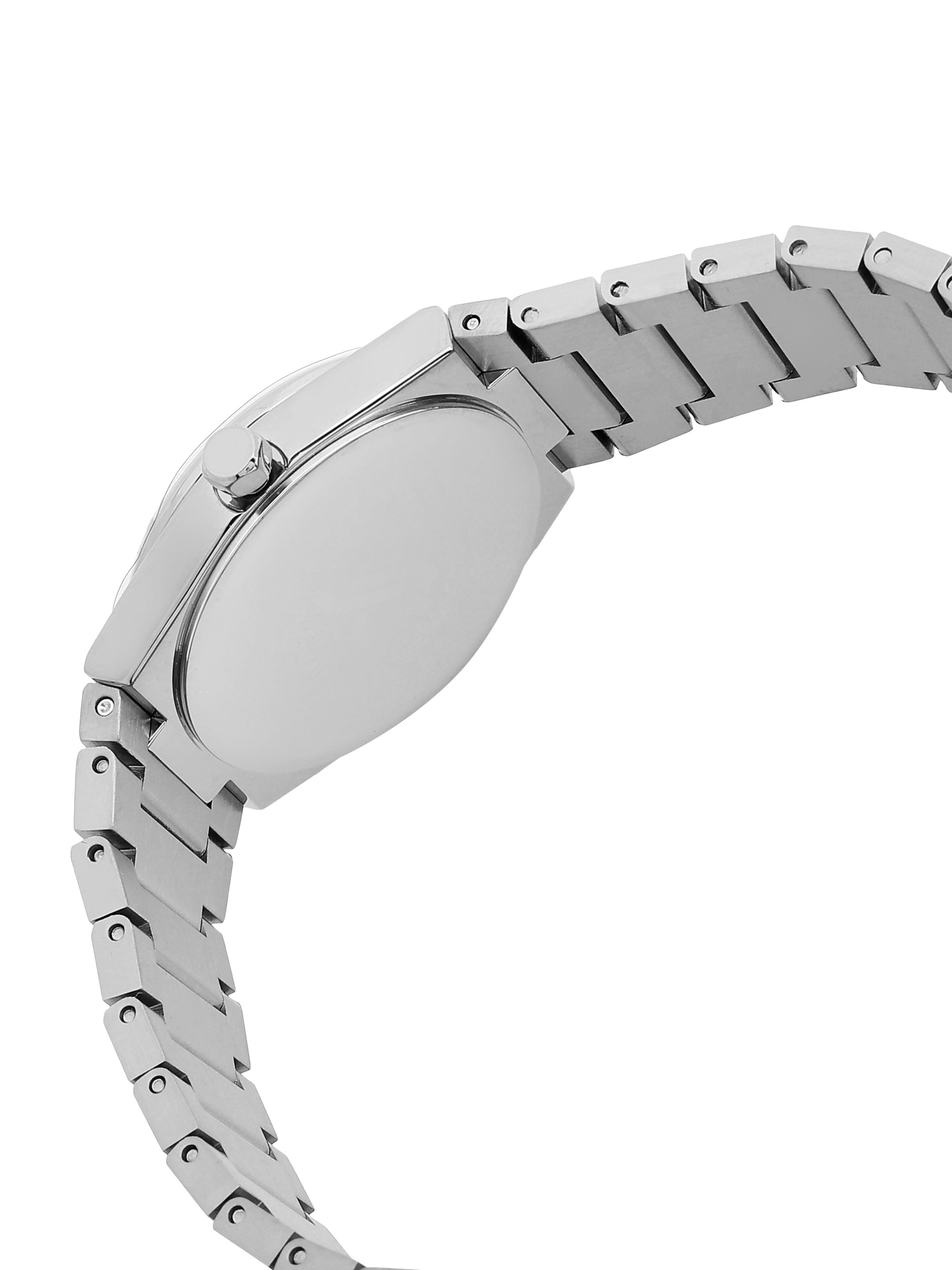 Daniel Klein Analog Blue Round Dial Silver Case Silver Strap Quartz Water-Resistant Wrist Watch for Women Girls, Ladies DK.1.14177-2