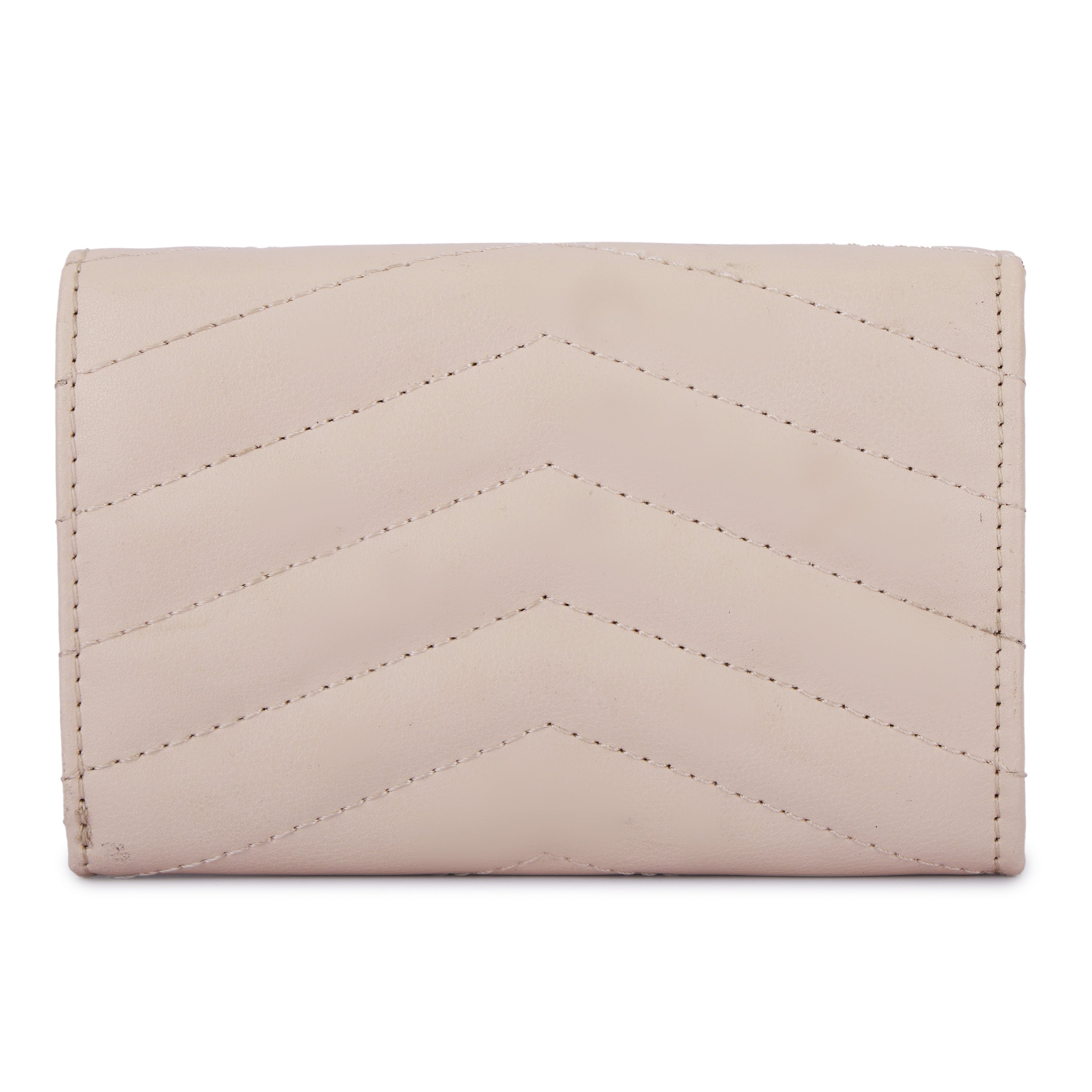 Daniel Klein Women’s Chevron Textured Wallet – Nude