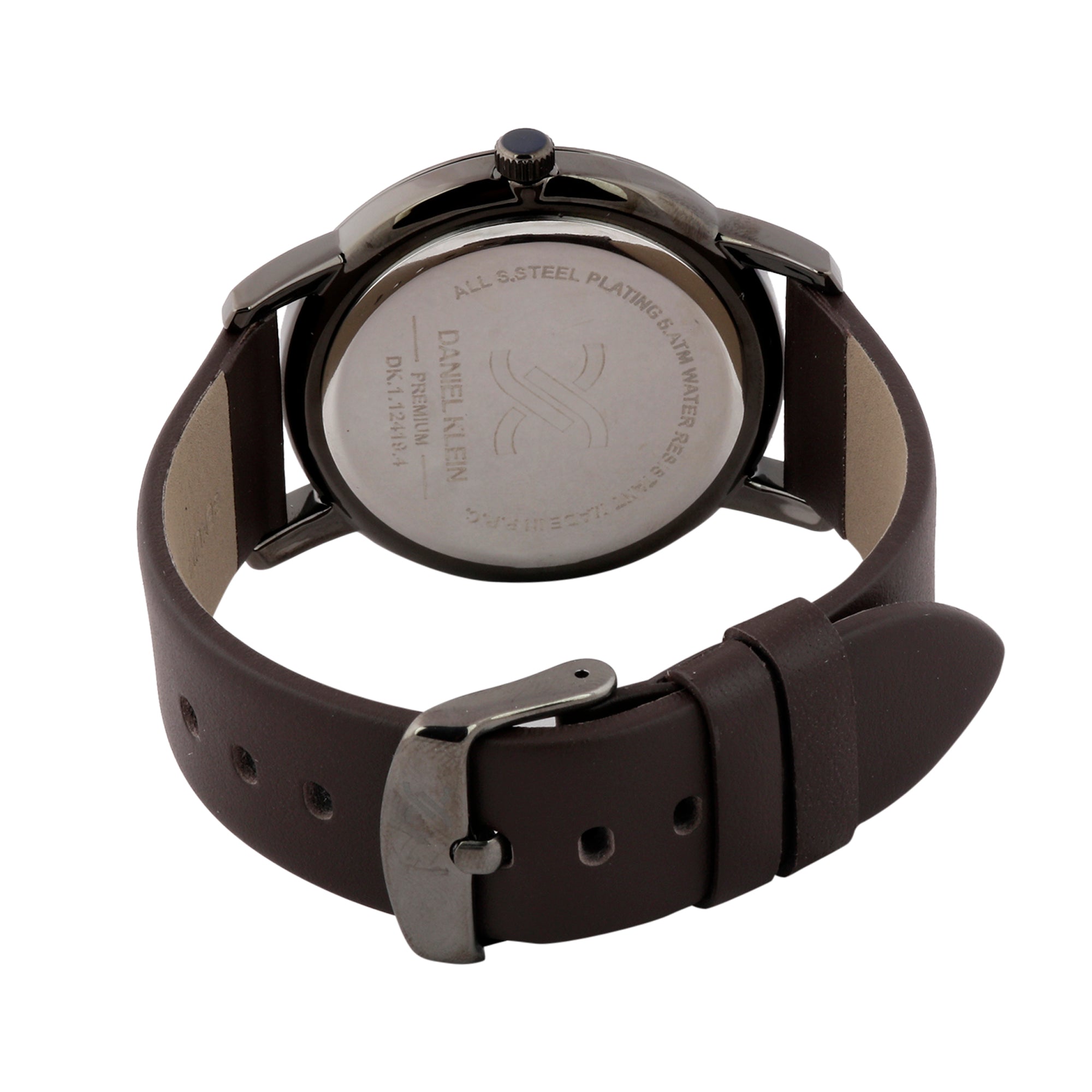 Daniel Klein Premium Men Grey Dial Analogue Watch