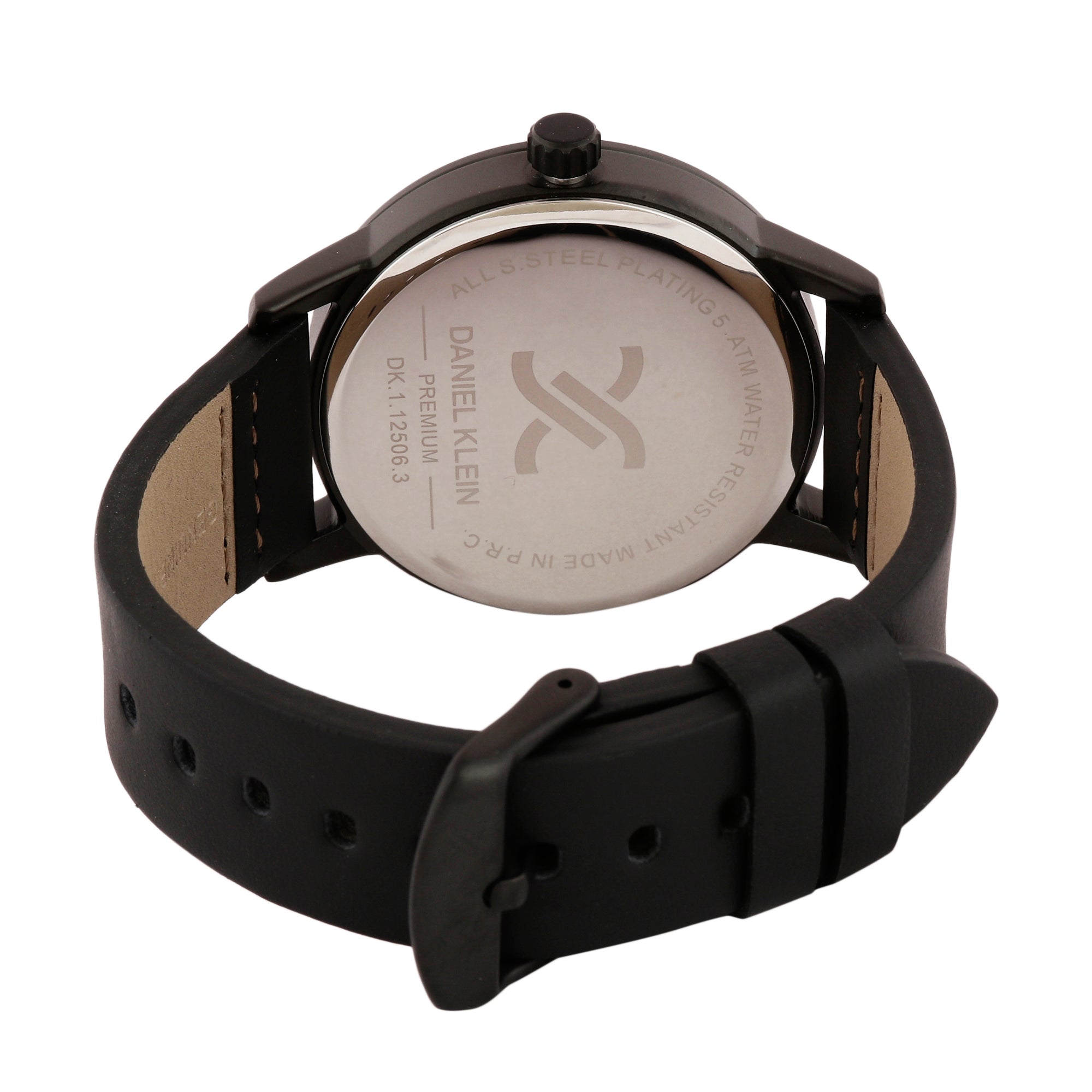 Daniel Klein Premium Men Black Dial Analogue Watch