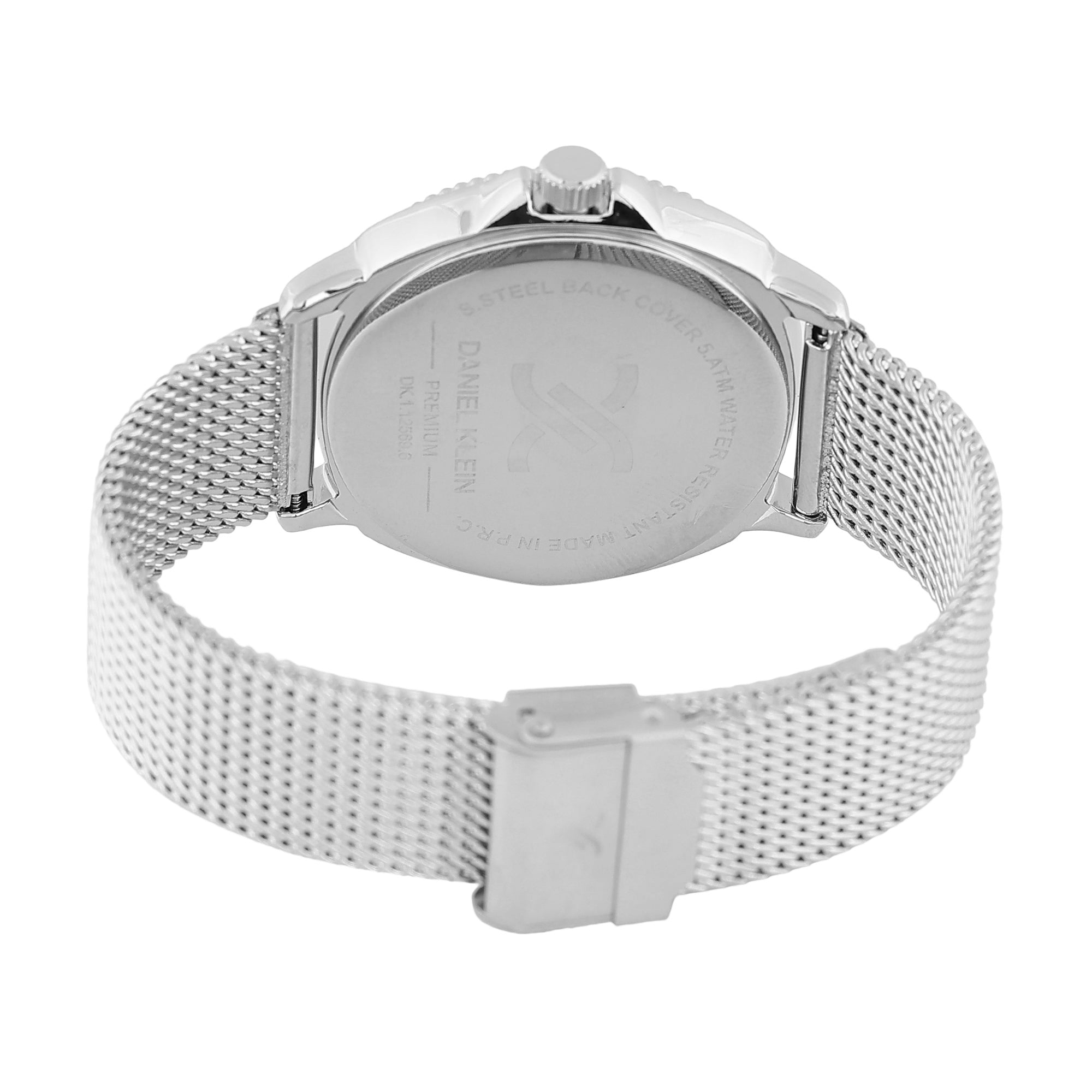 Daniel Klein Premium Men Silver Dial Analogue Watch