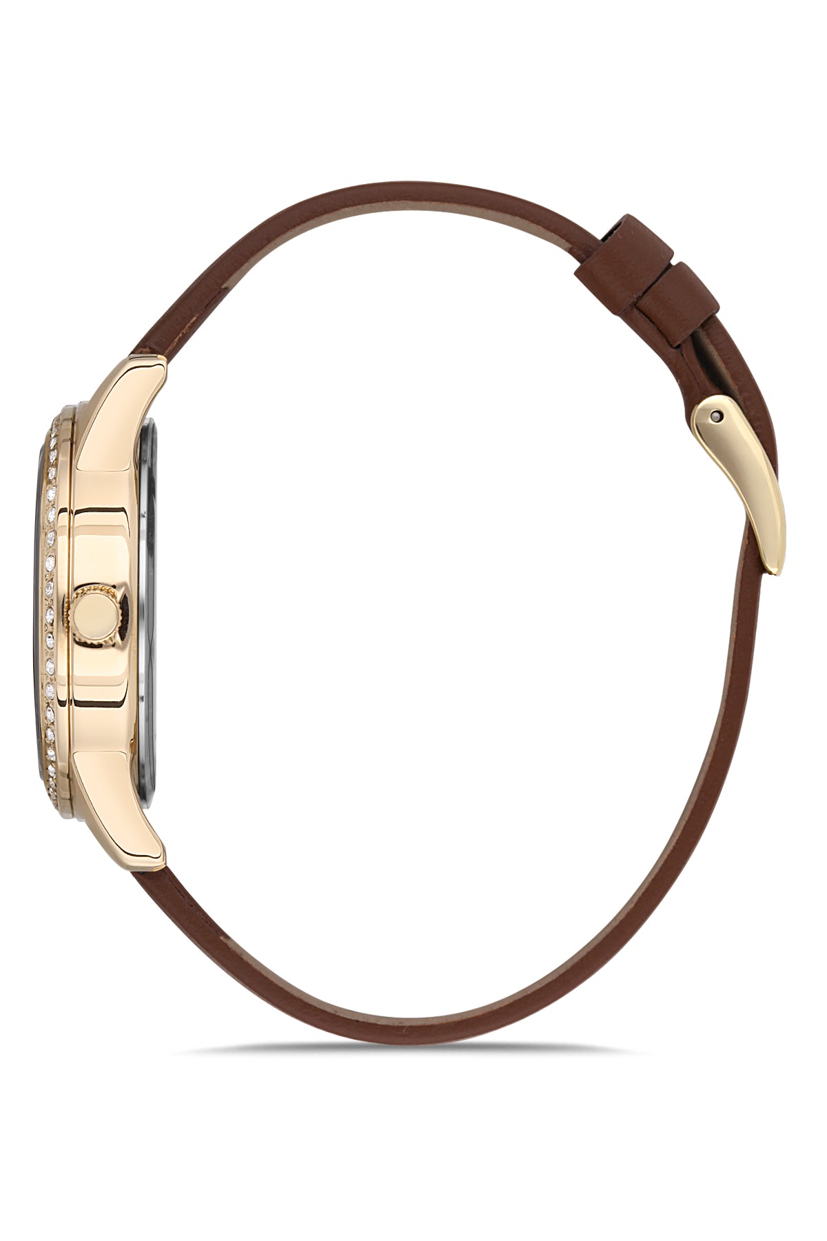 Daniel Klein Premium Women Gold Dial Analogue Watch