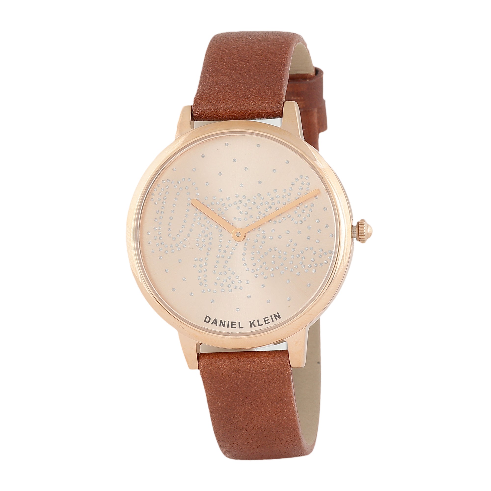 Daniel Klein Trendy Women Rose Gold Dial Analogue Watch
